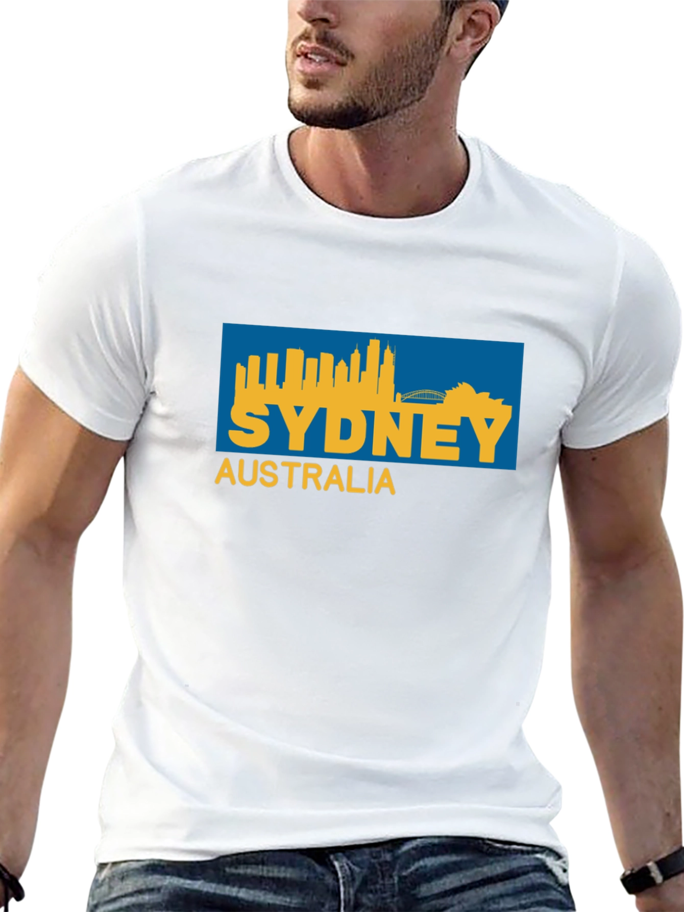 Sydney Australia Graphic T-Shirt - Black