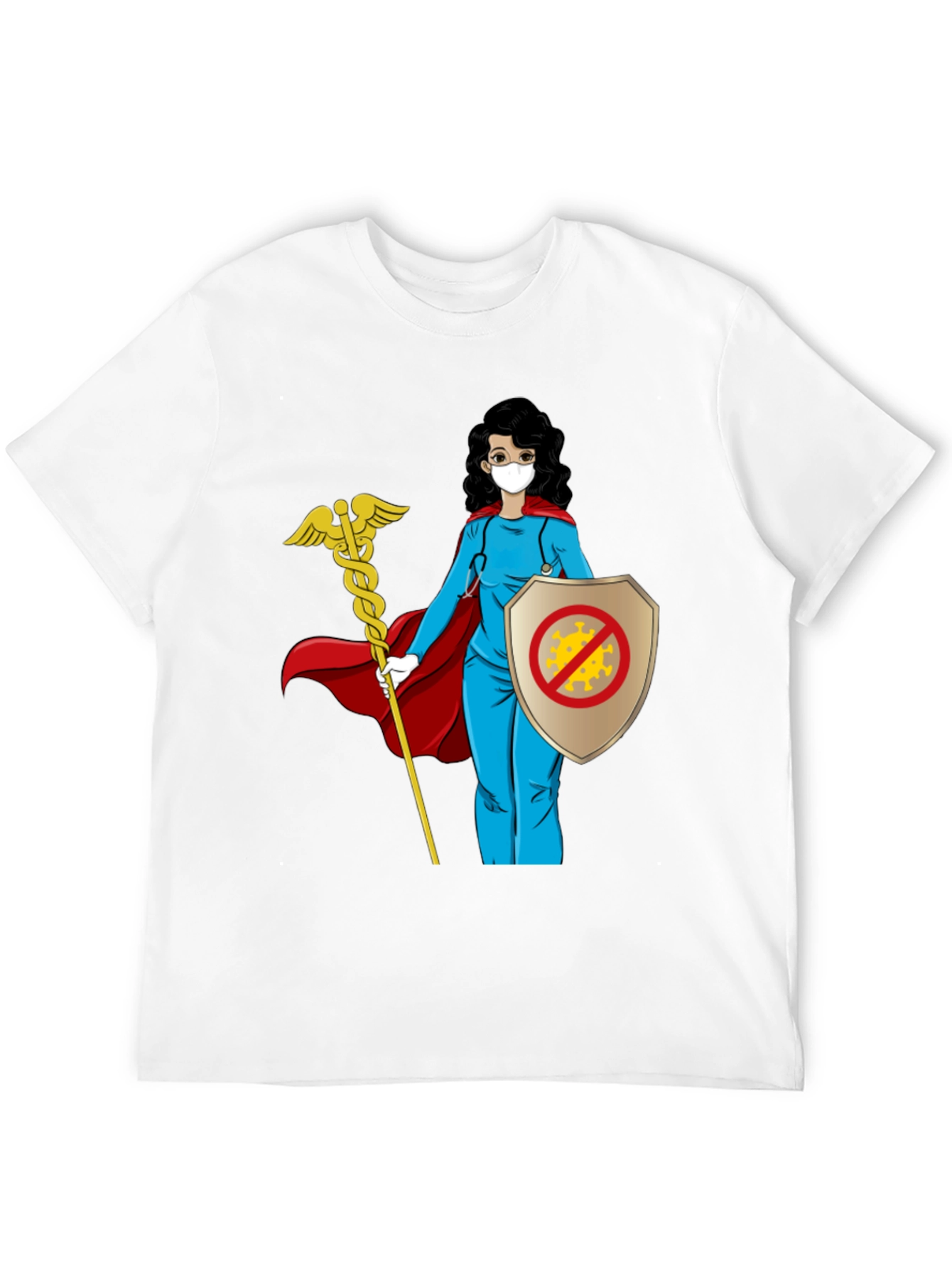 Hero Nurse T-Shirt: Protect Against Viruses