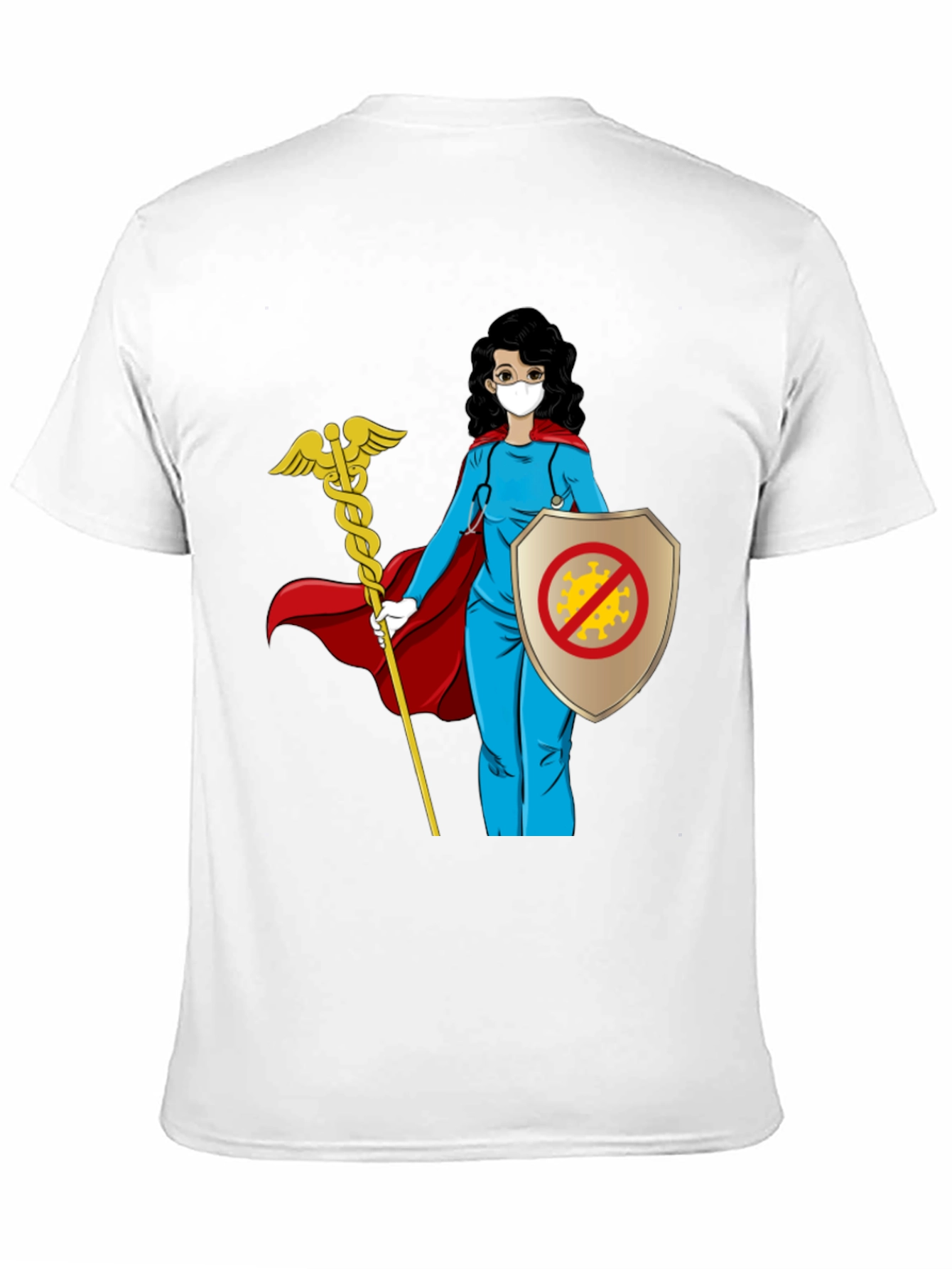 Hero Nurse T-Shirt: Protect Against Viruses