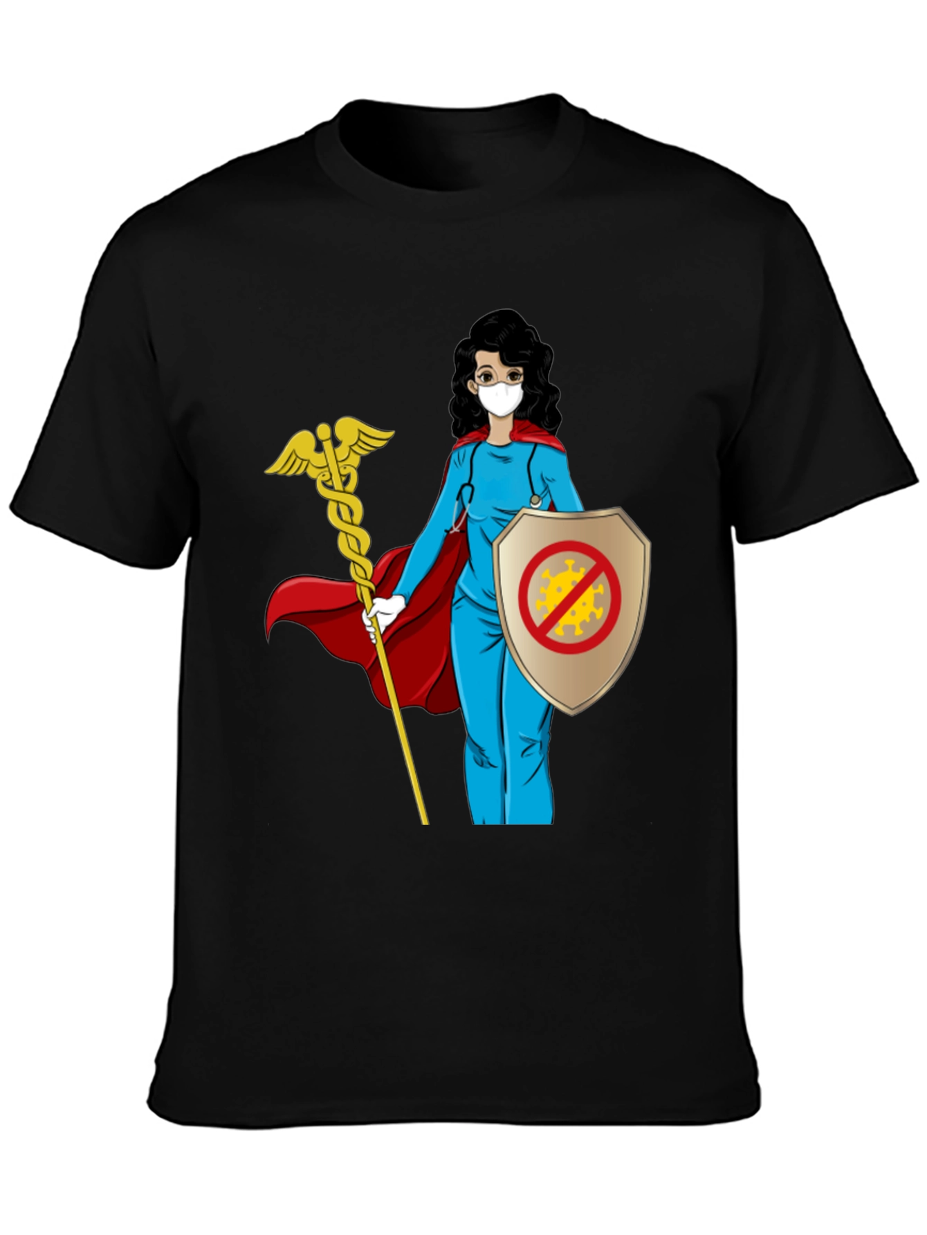 Hero Nurse T-Shirt: Protect Against Viruses