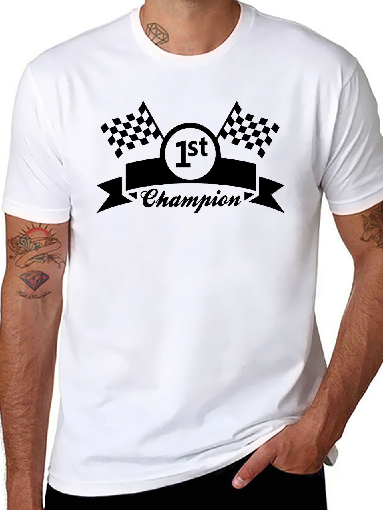 1st Champion Racing Graphic Tee