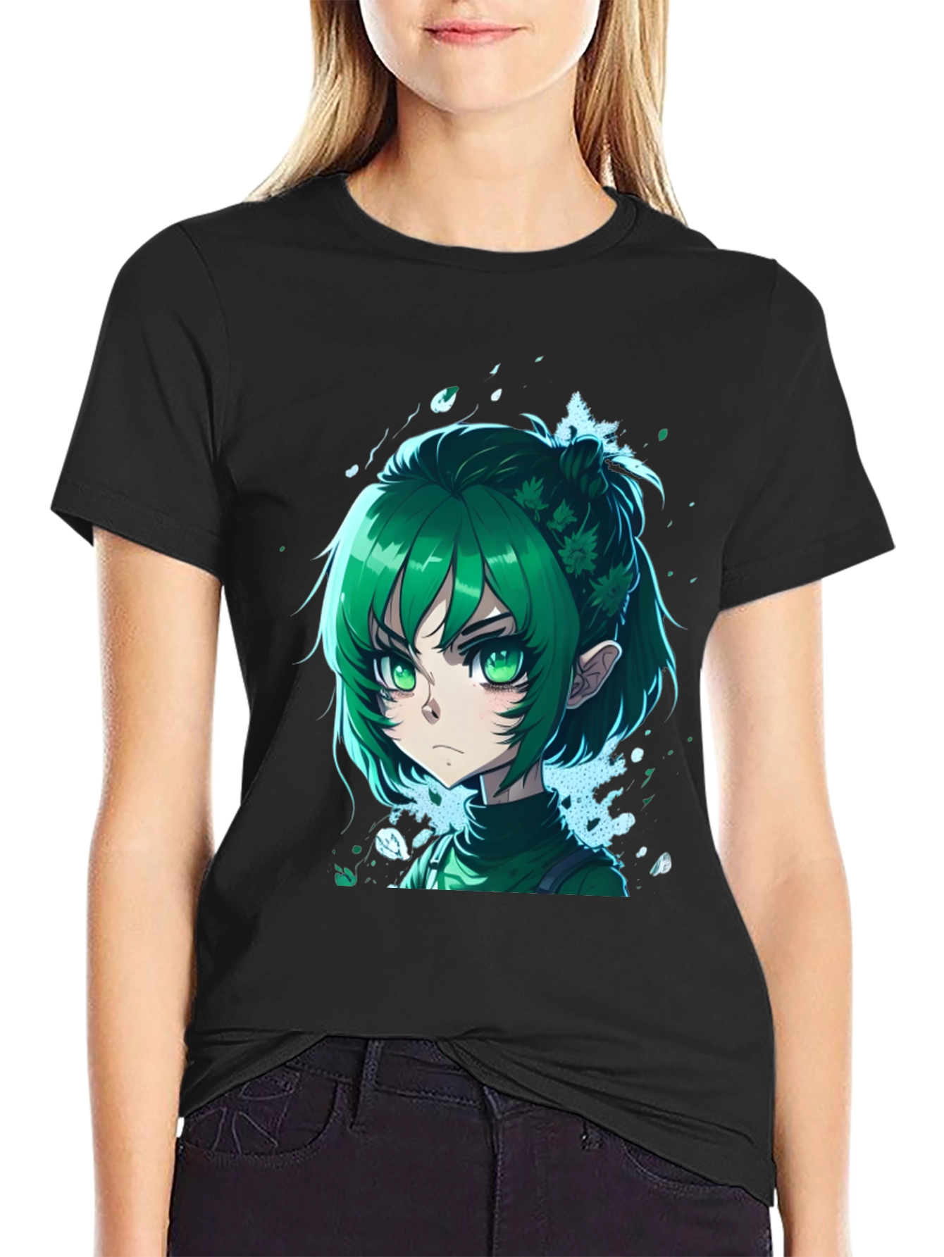 Anime Girl Graphic T-Shirt