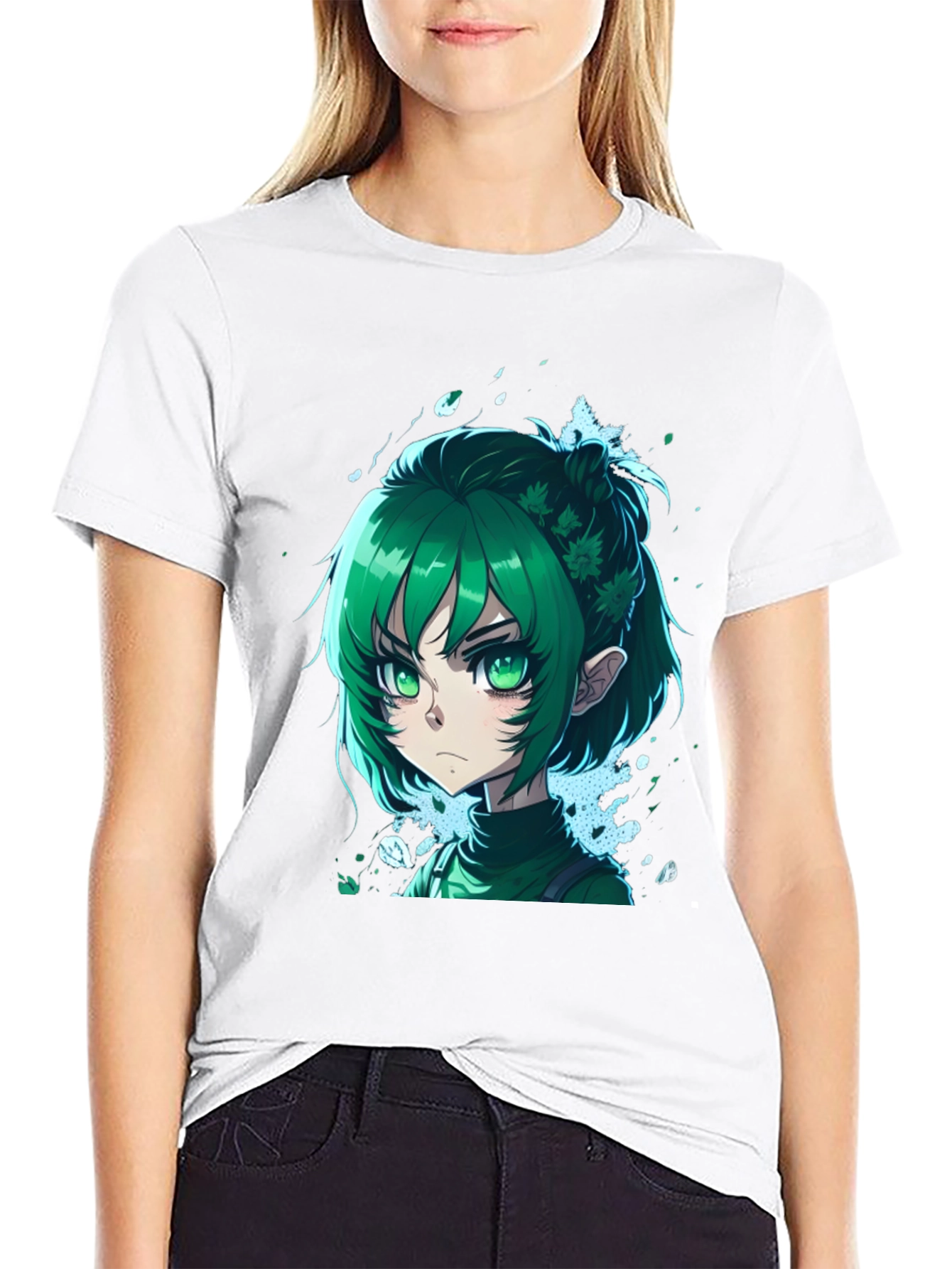 Anime Girl Graphic T-Shirt
