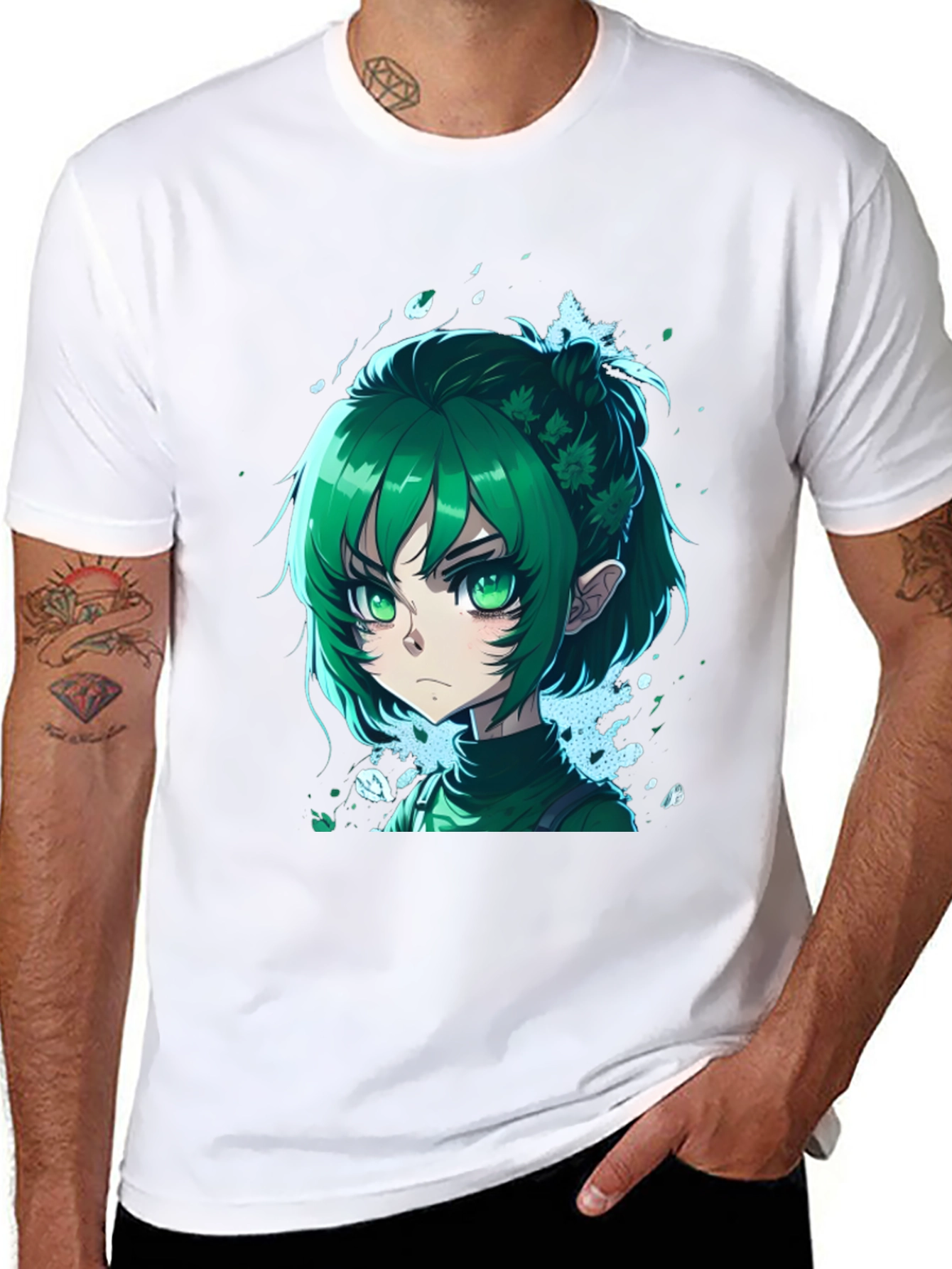 Anime Girl Graphic T-Shirt
