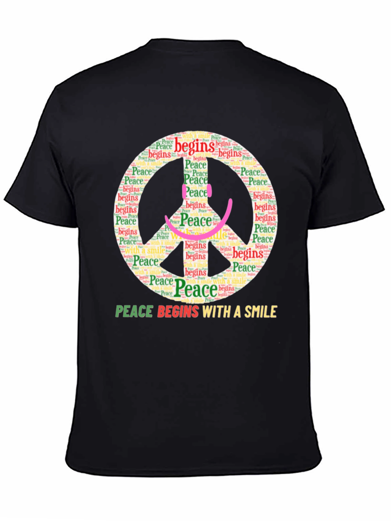 Peace Begins With a Smile T-Shirt