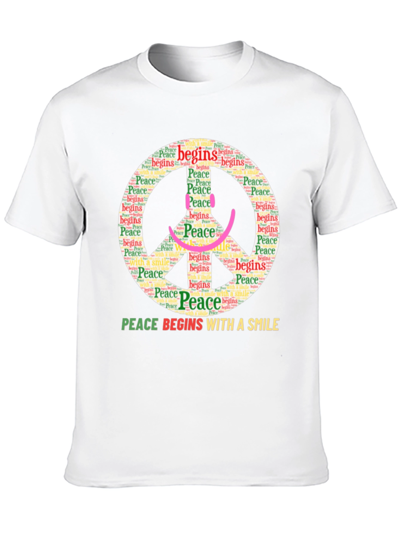 Peace Begins With a Smile T-Shirt