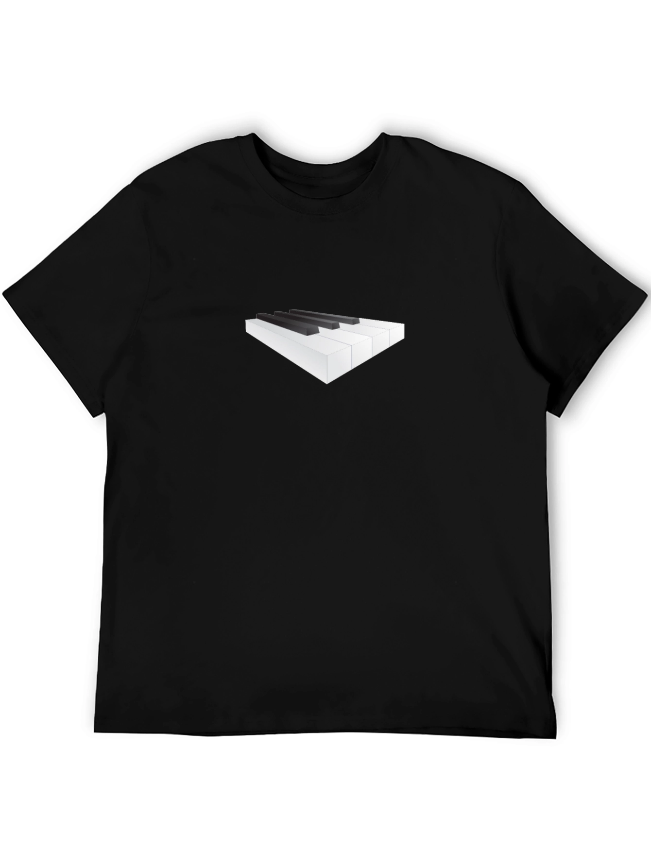Piano Keys Graphic Tee - Music Lovers Shirt