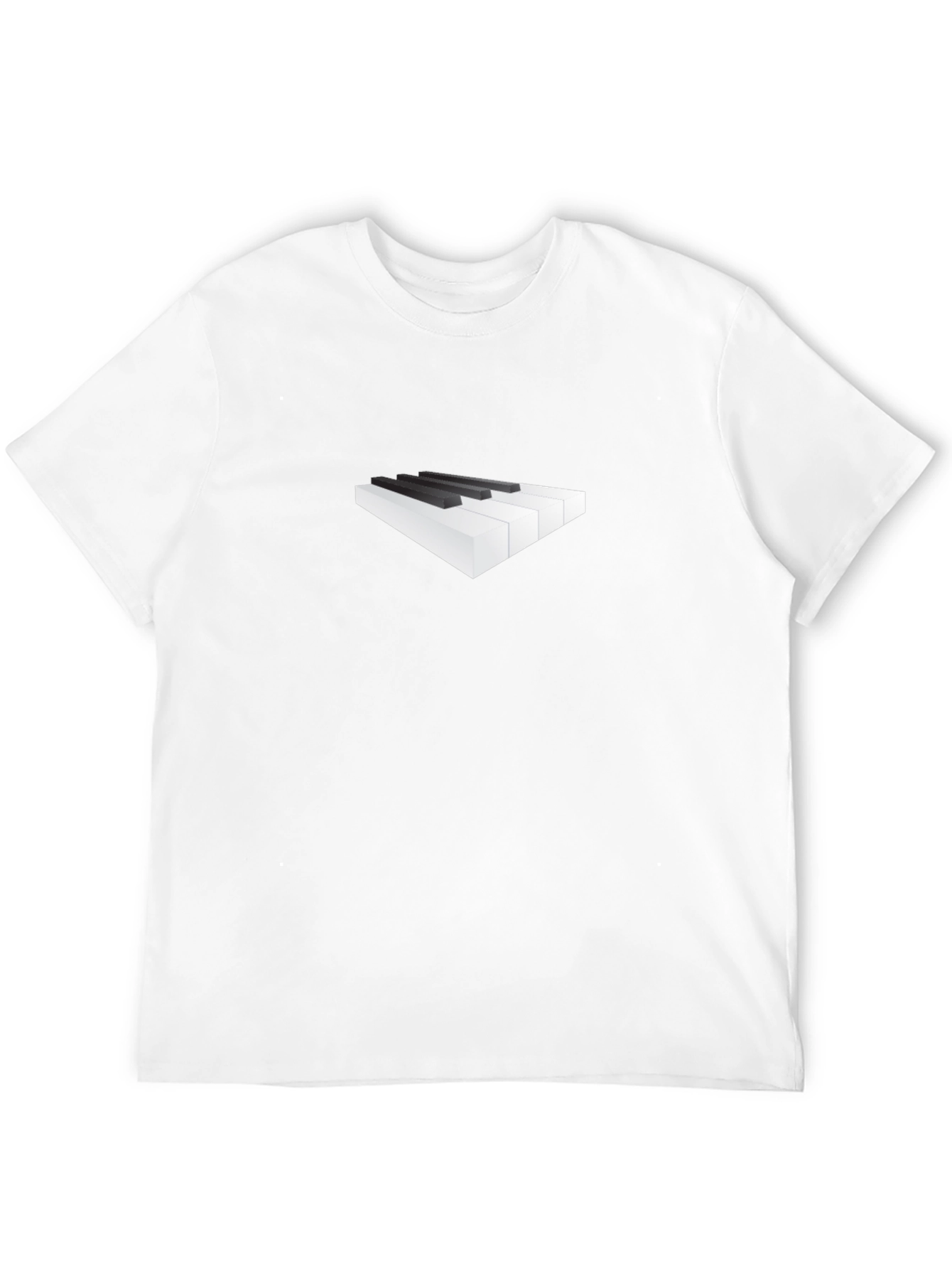 Piano Keys Graphic Tee - Music Lovers Shirt
