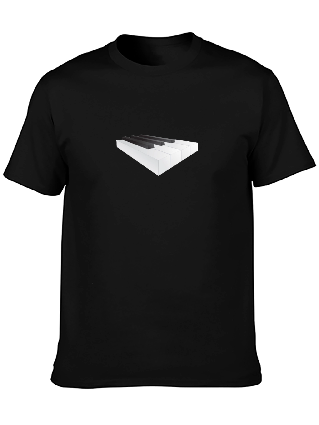Piano Keys Graphic Tee - Music Lovers Shirt