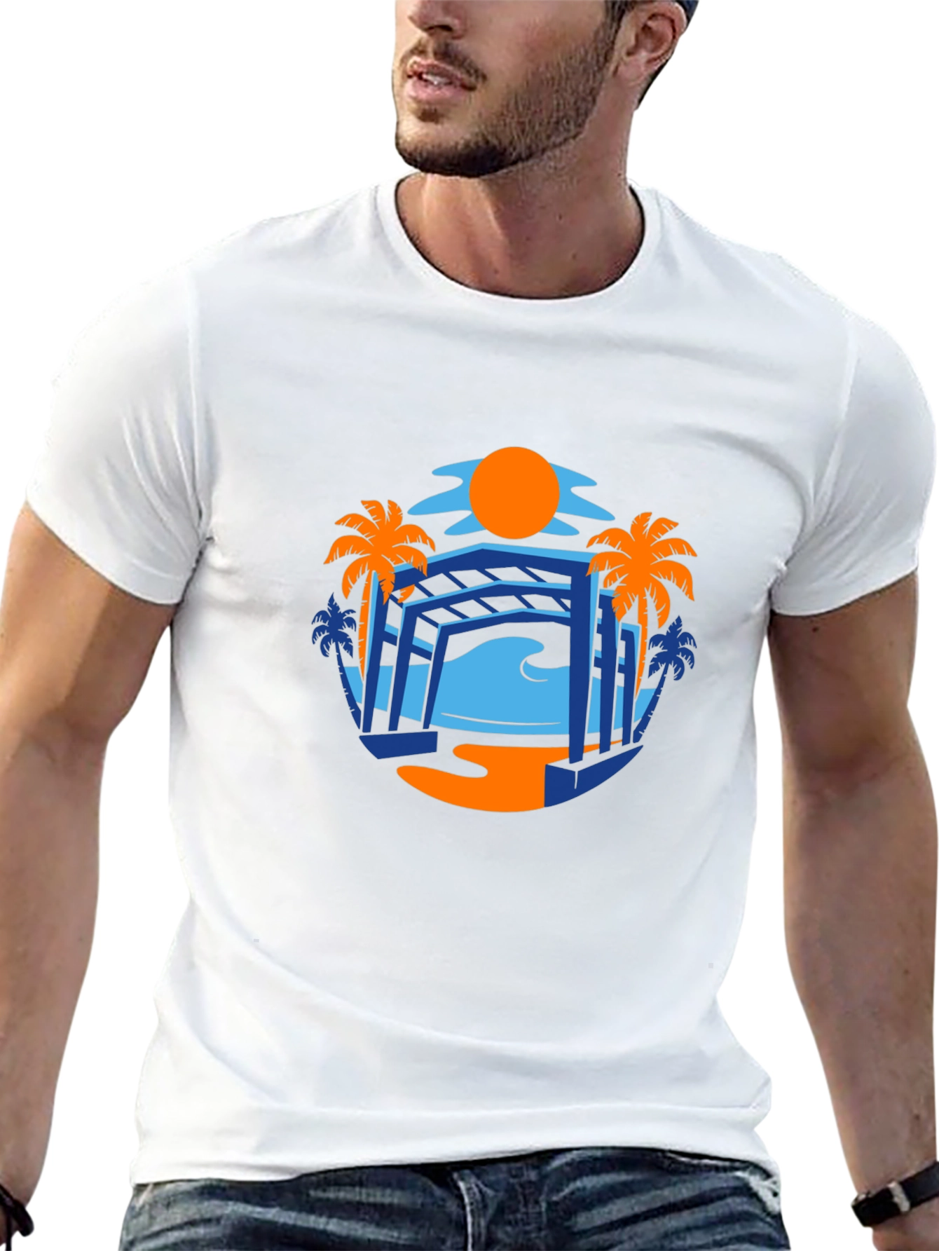 Sunset Palm T-Shirt