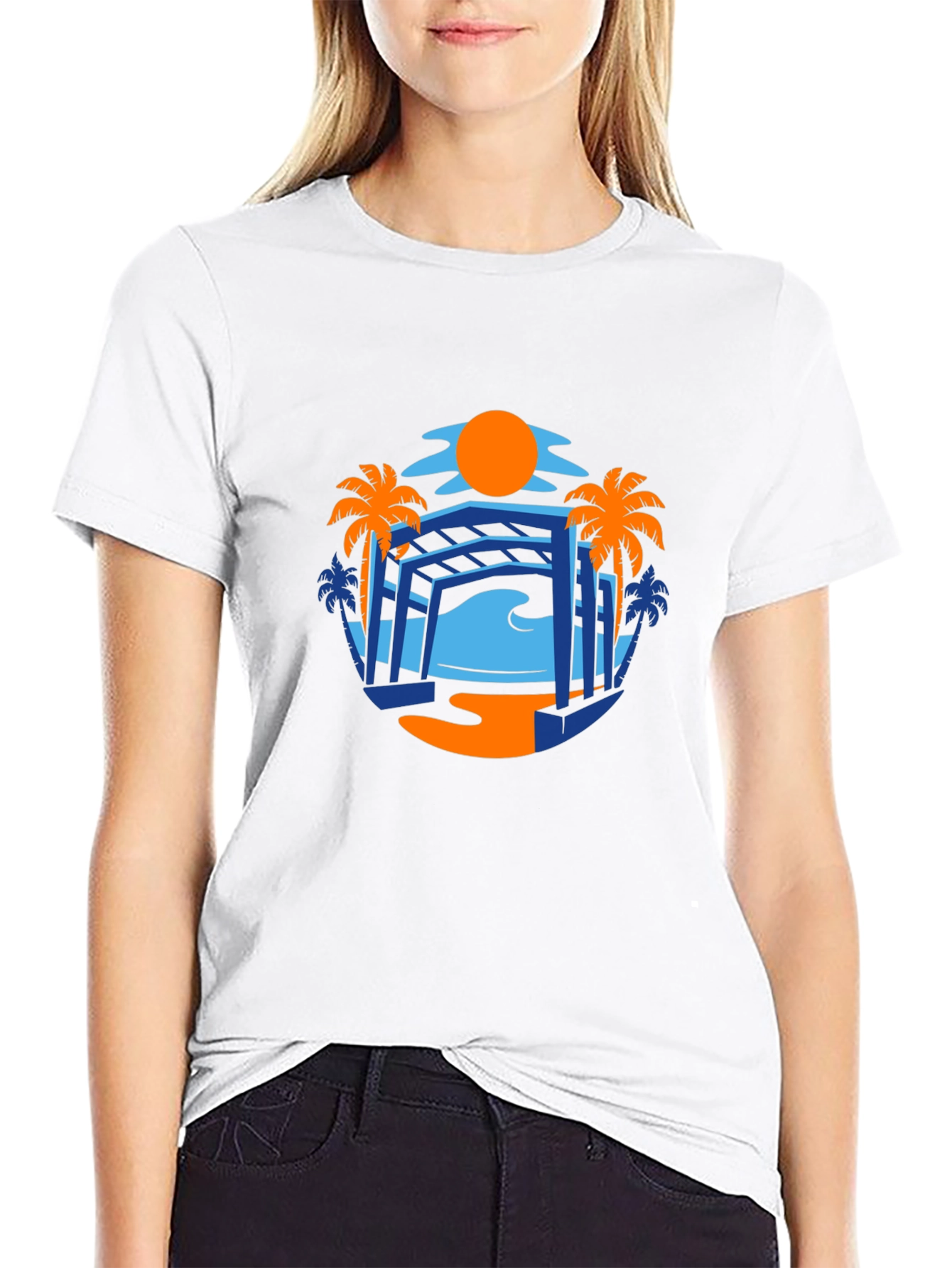 Sunset Palm T-Shirt