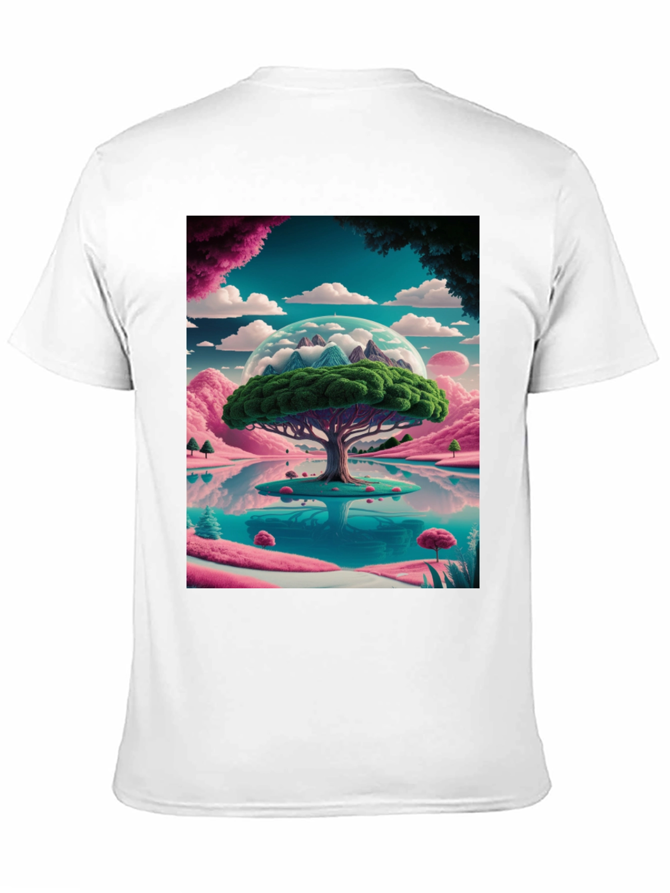 Vibrant Landscape Graphic Tee