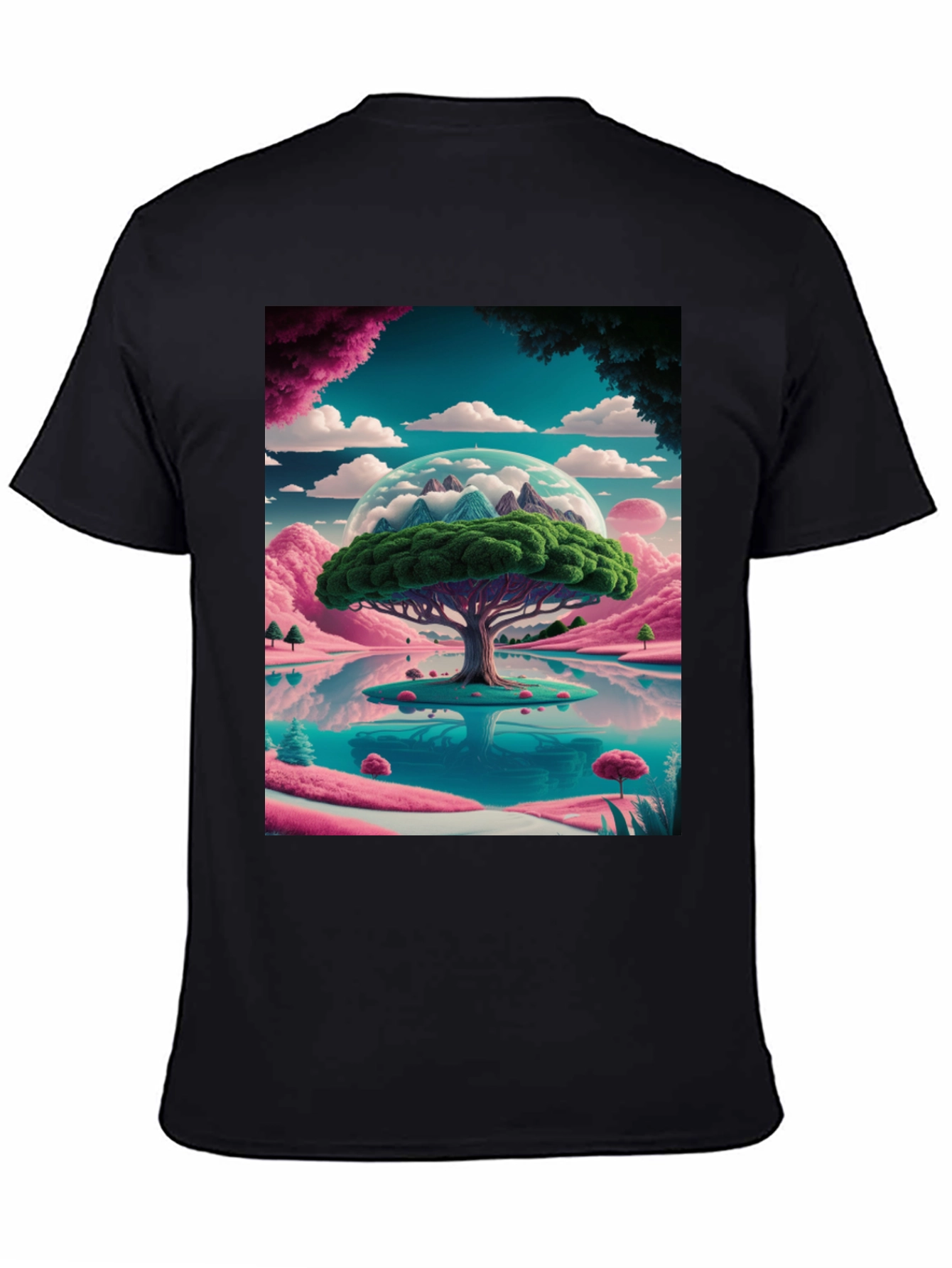 Vibrant Landscape Graphic Tee