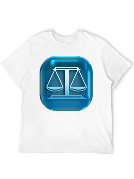 Scales of Justice Graphic T-Shirt