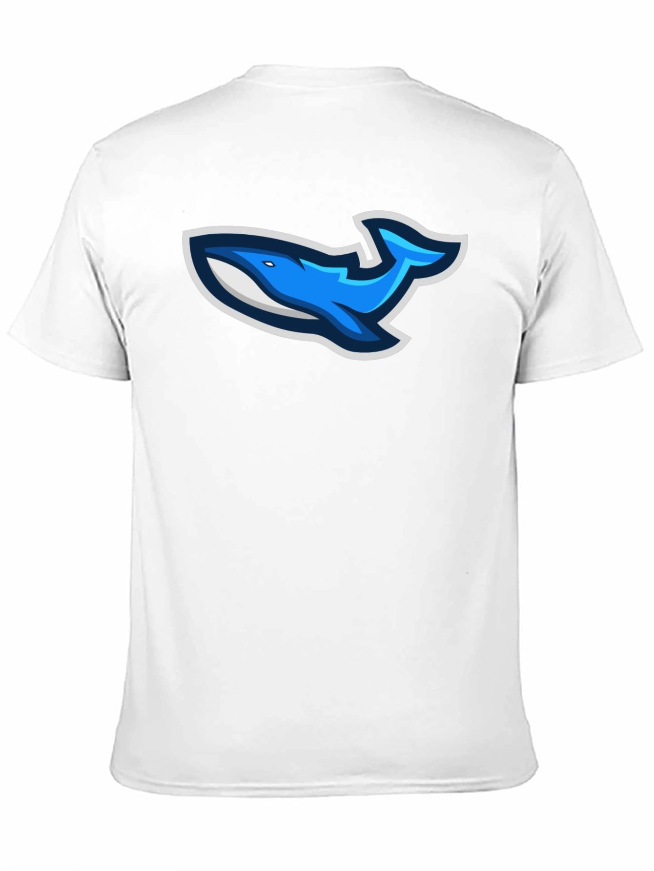 Blue Whale Graphic T-Shirt - Casual Style