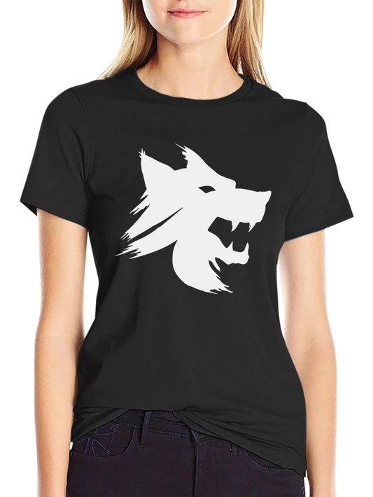 Wolf Graphic Black T-Shirt