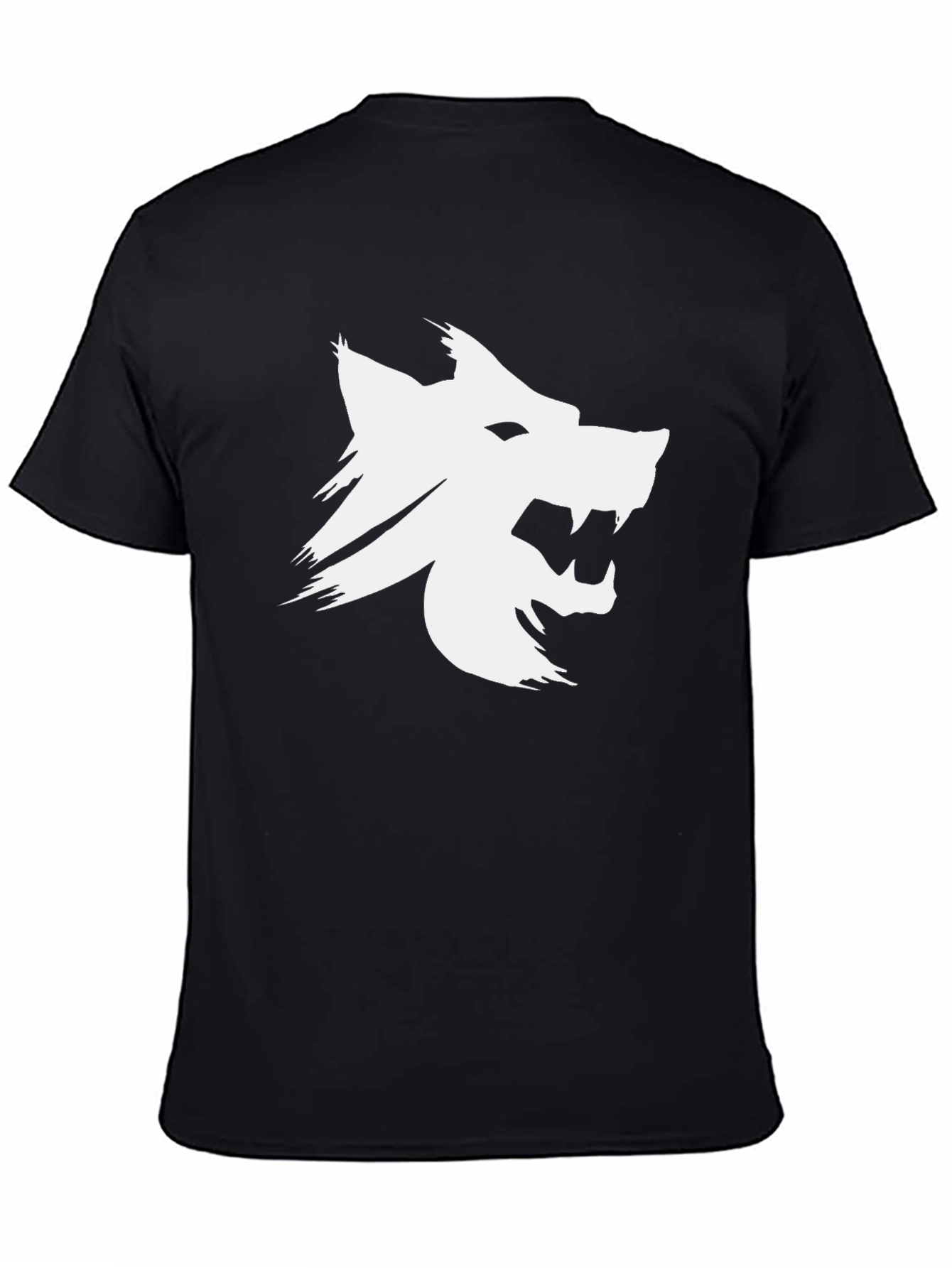 Wolf Graphic Black T-Shirt