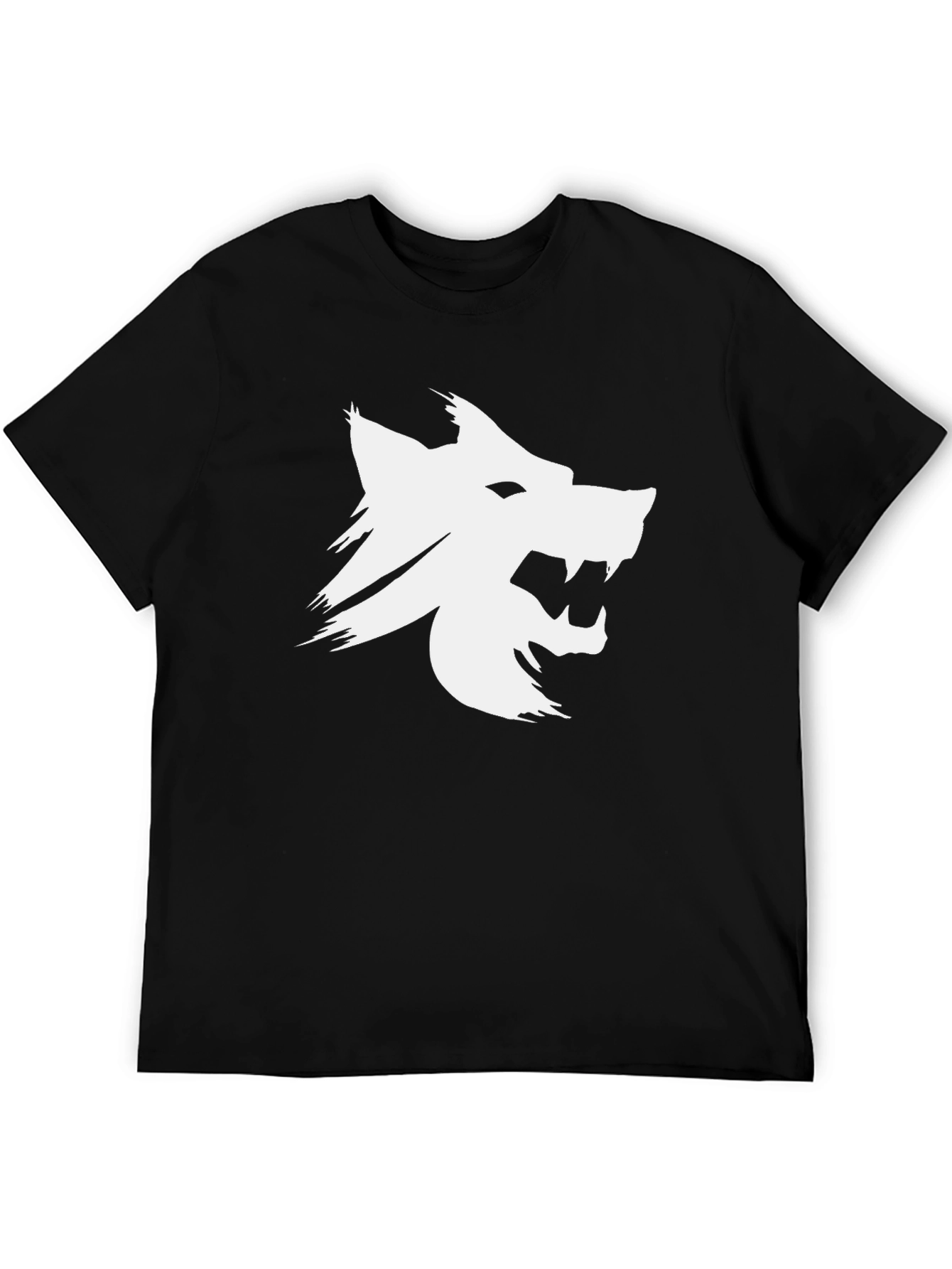 Wolf Graphic Black T-Shirt