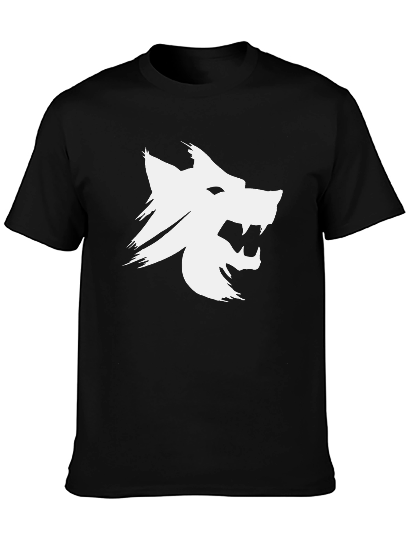 Wolf Graphic Black T-Shirt