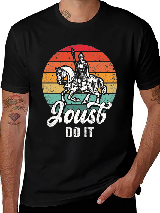 Joust Do It Retro Knight T-Shirt