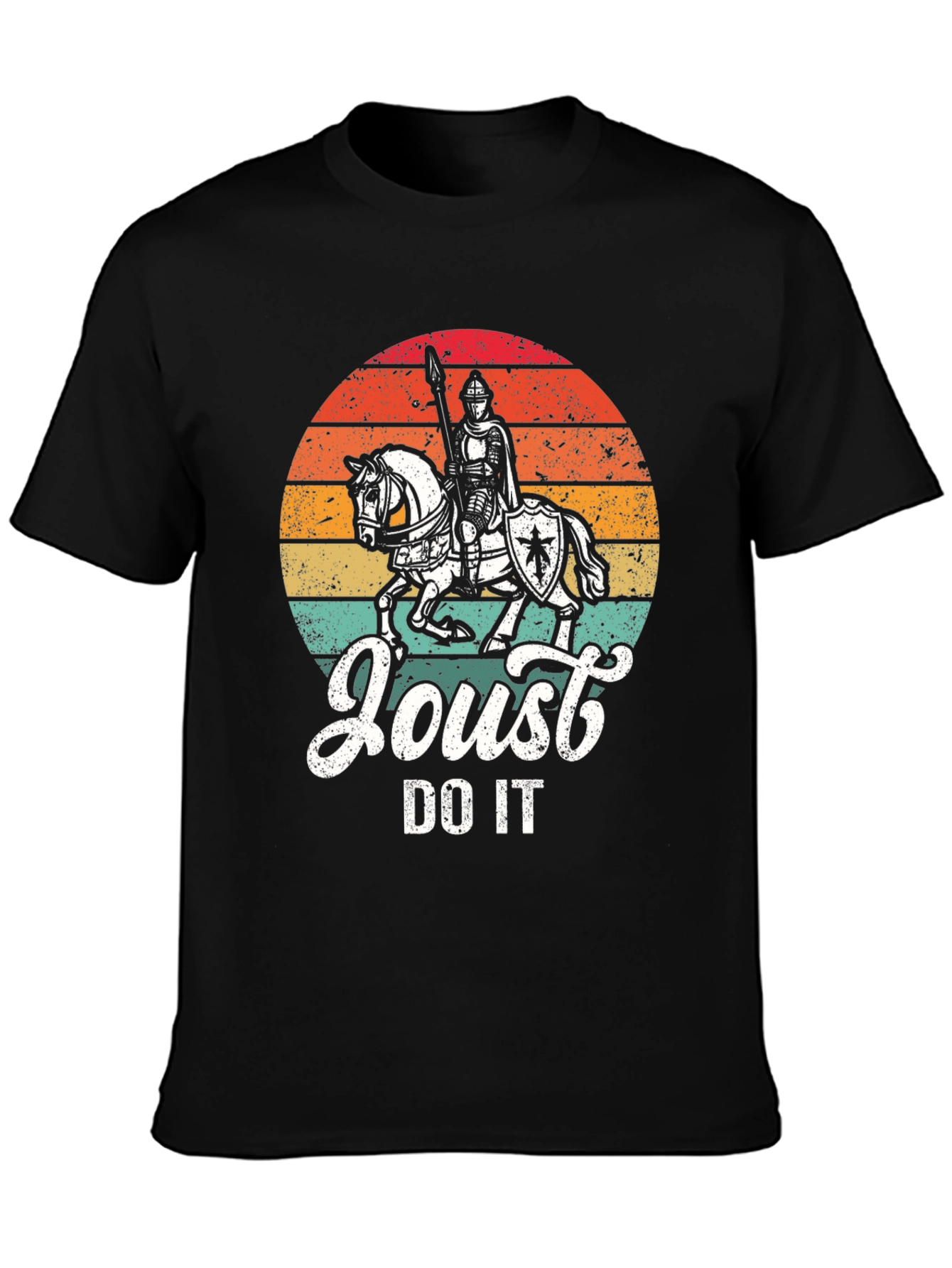 Joust Do It Retro Knight T-Shirt