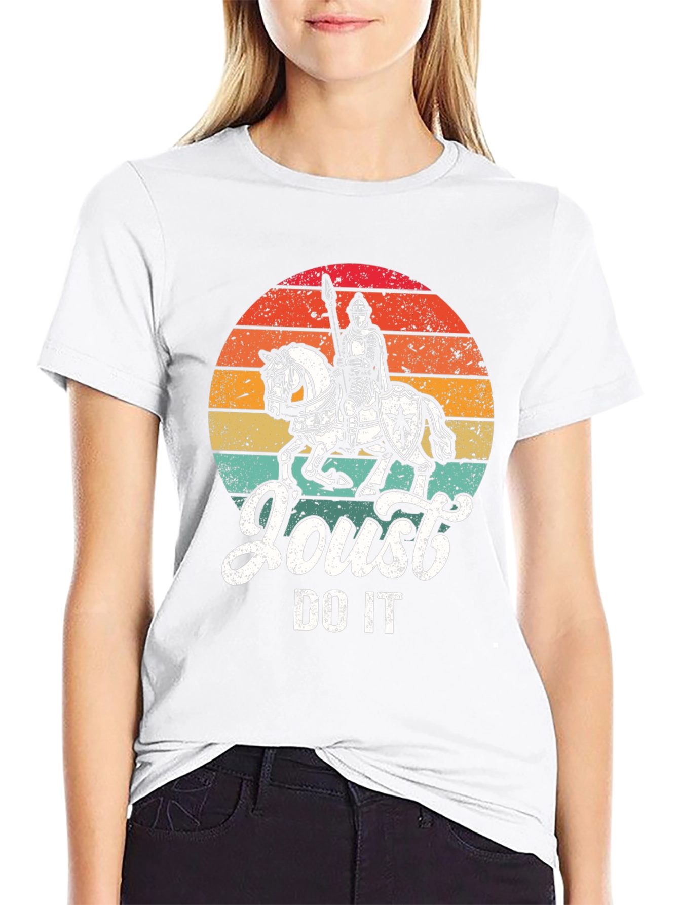 Joust Do It Retro Knight T-Shirt