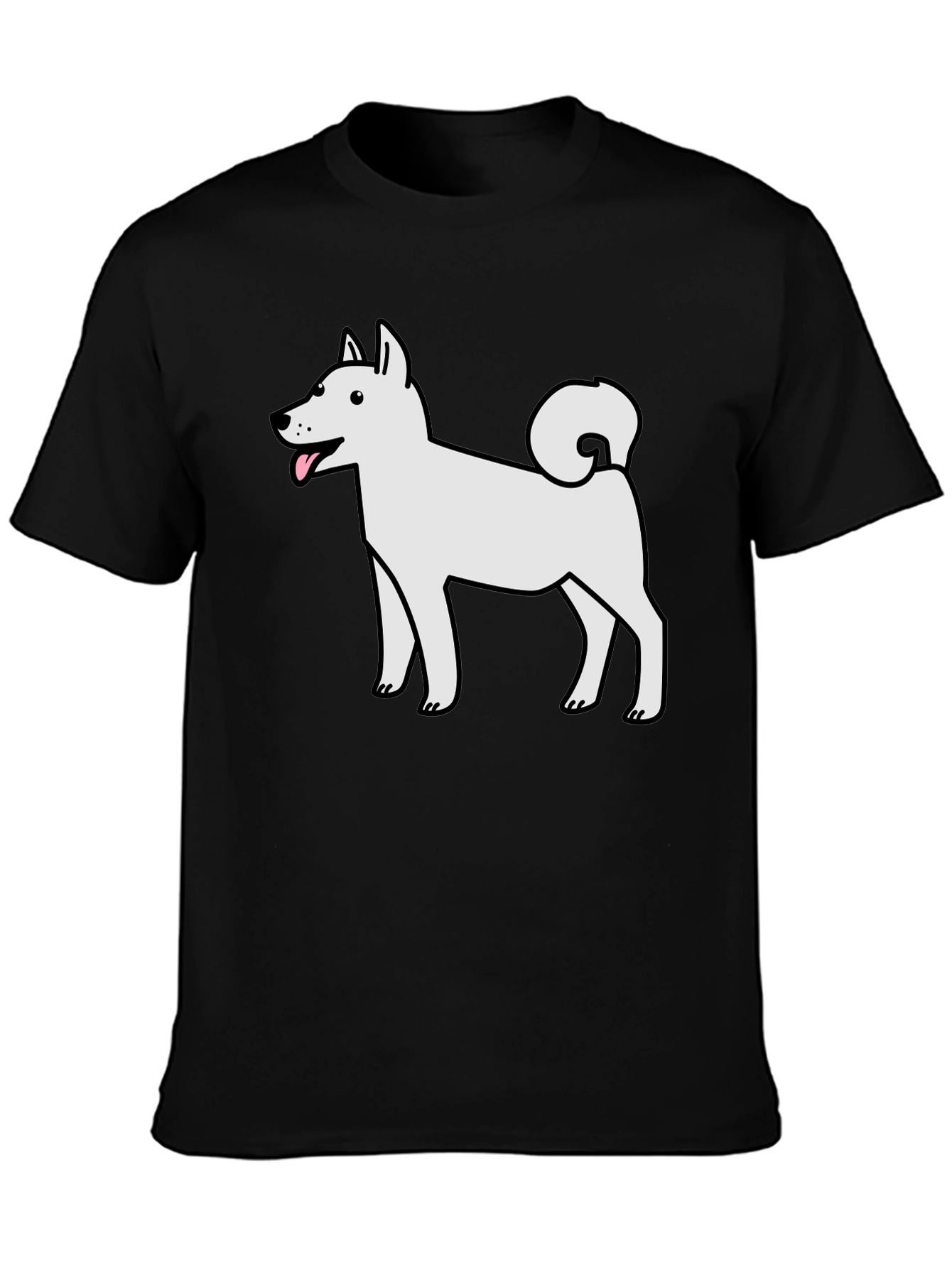 Dog Graphic Tee - Cute Canine Design
