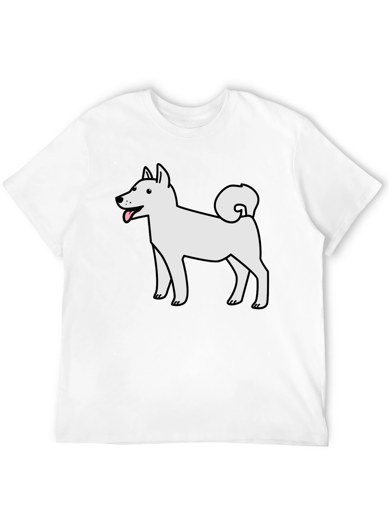 Dog Graphic Tee - Cute Canine Design