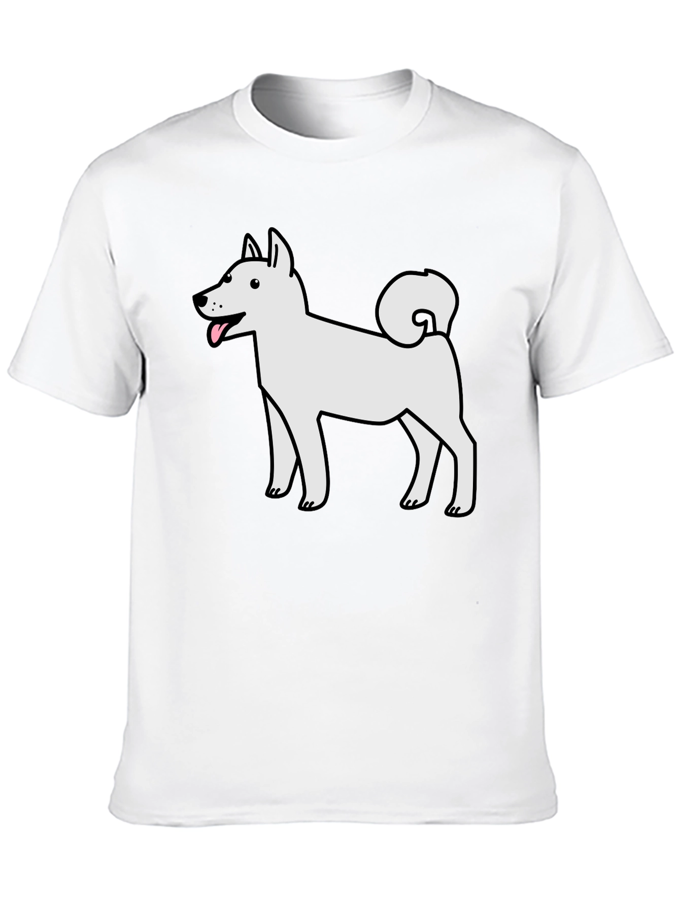 Dog Graphic Tee - Cute Canine Design