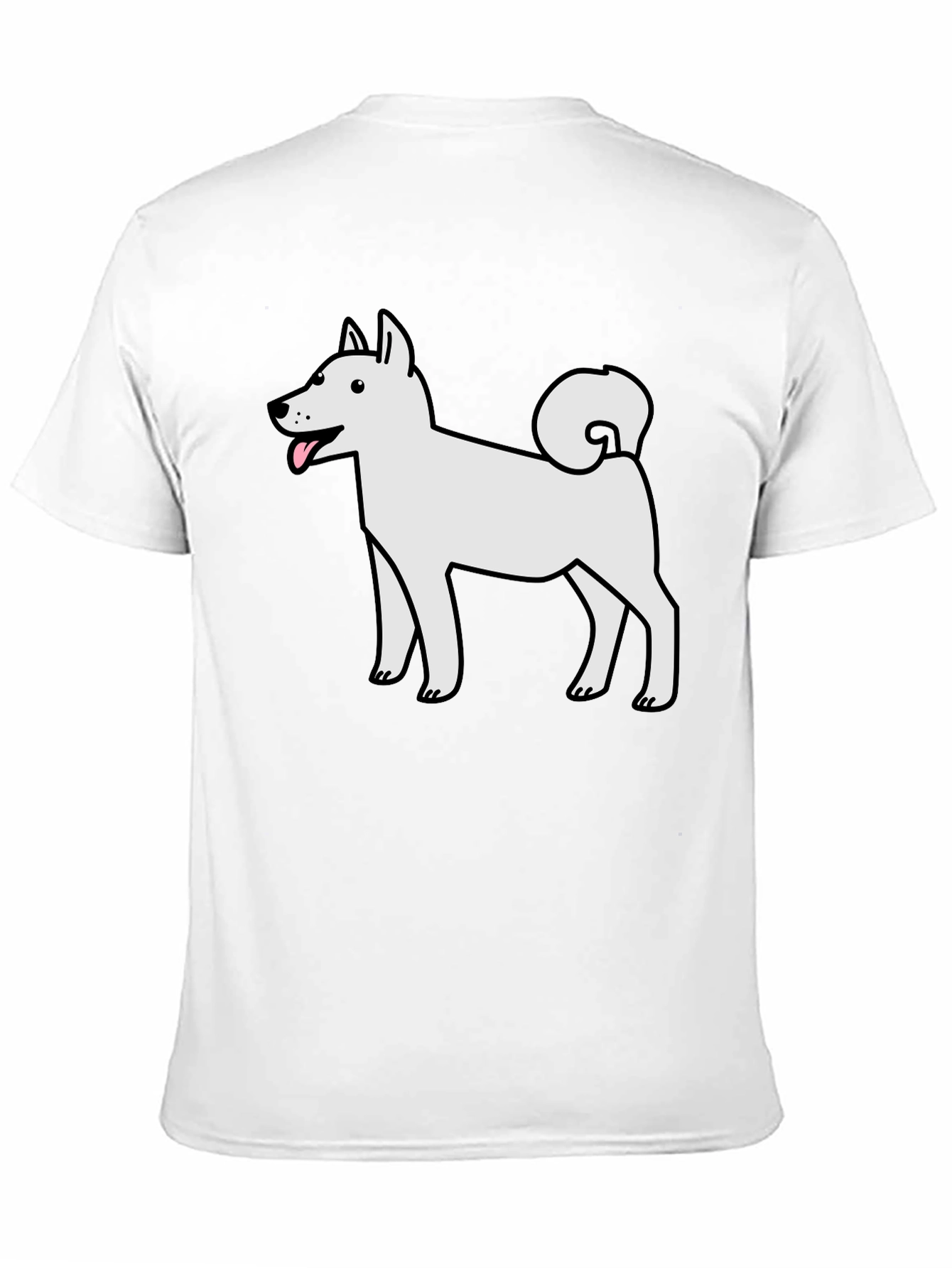 Dog Graphic Tee - Cute Canine Design