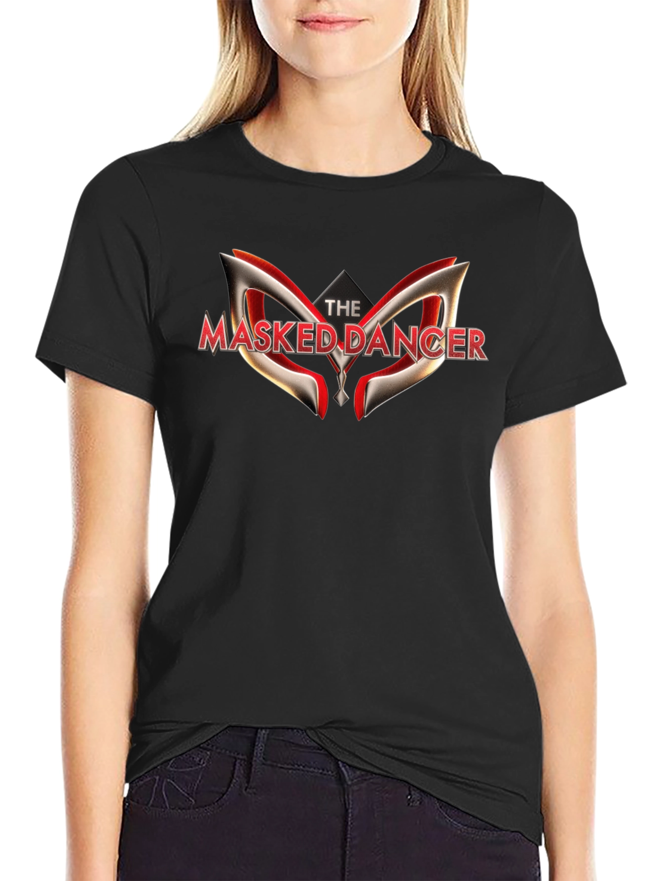 Masked Dancer Black T-Shirt