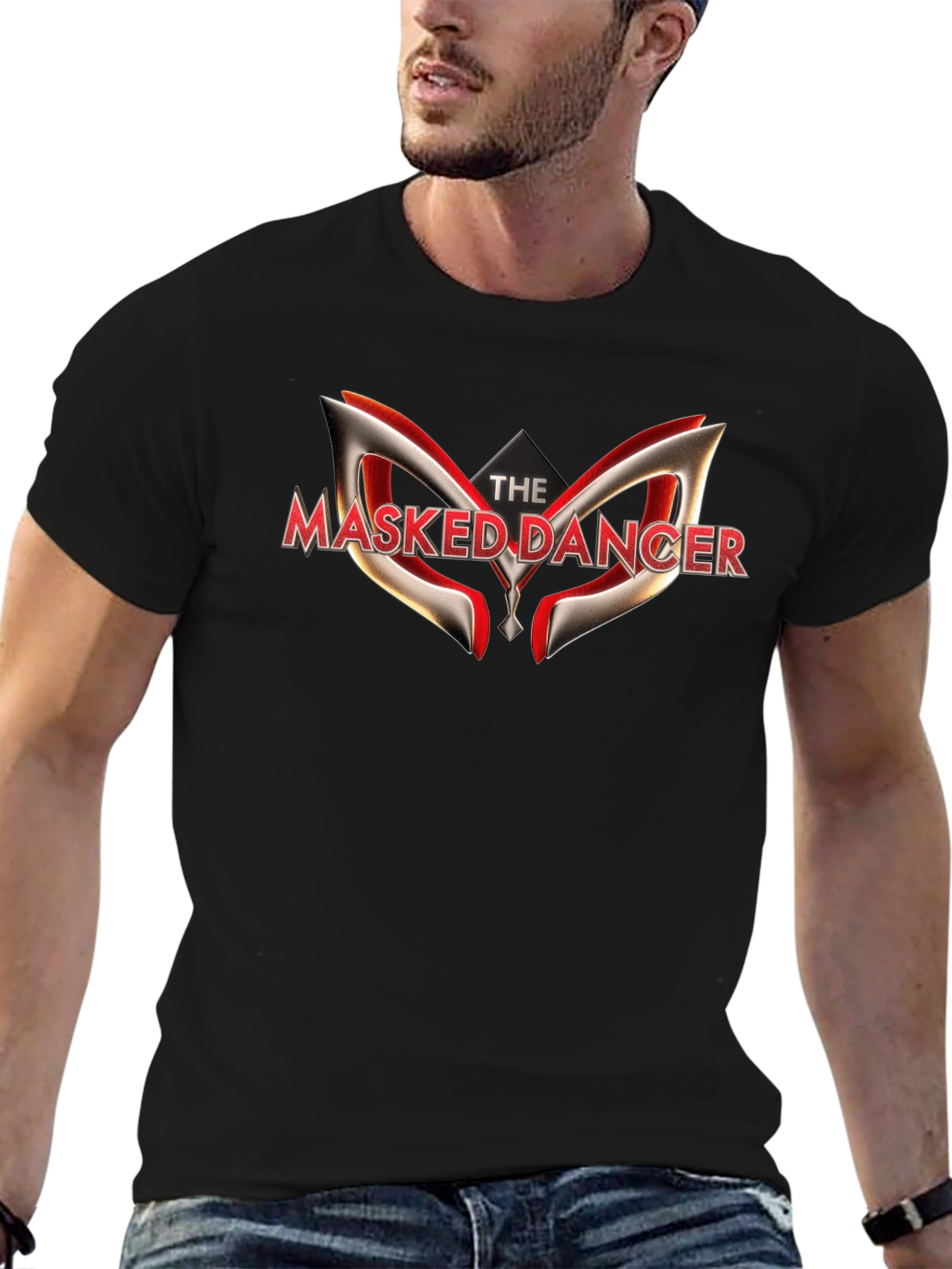 Masked Dancer Black T-Shirt