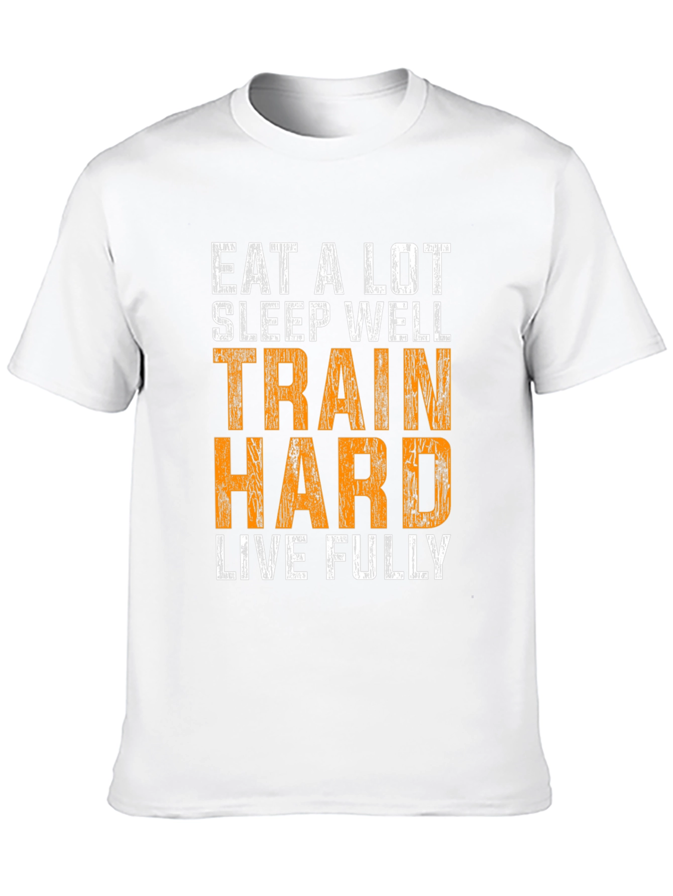 Train Hard Mens Graphic T-Shirt