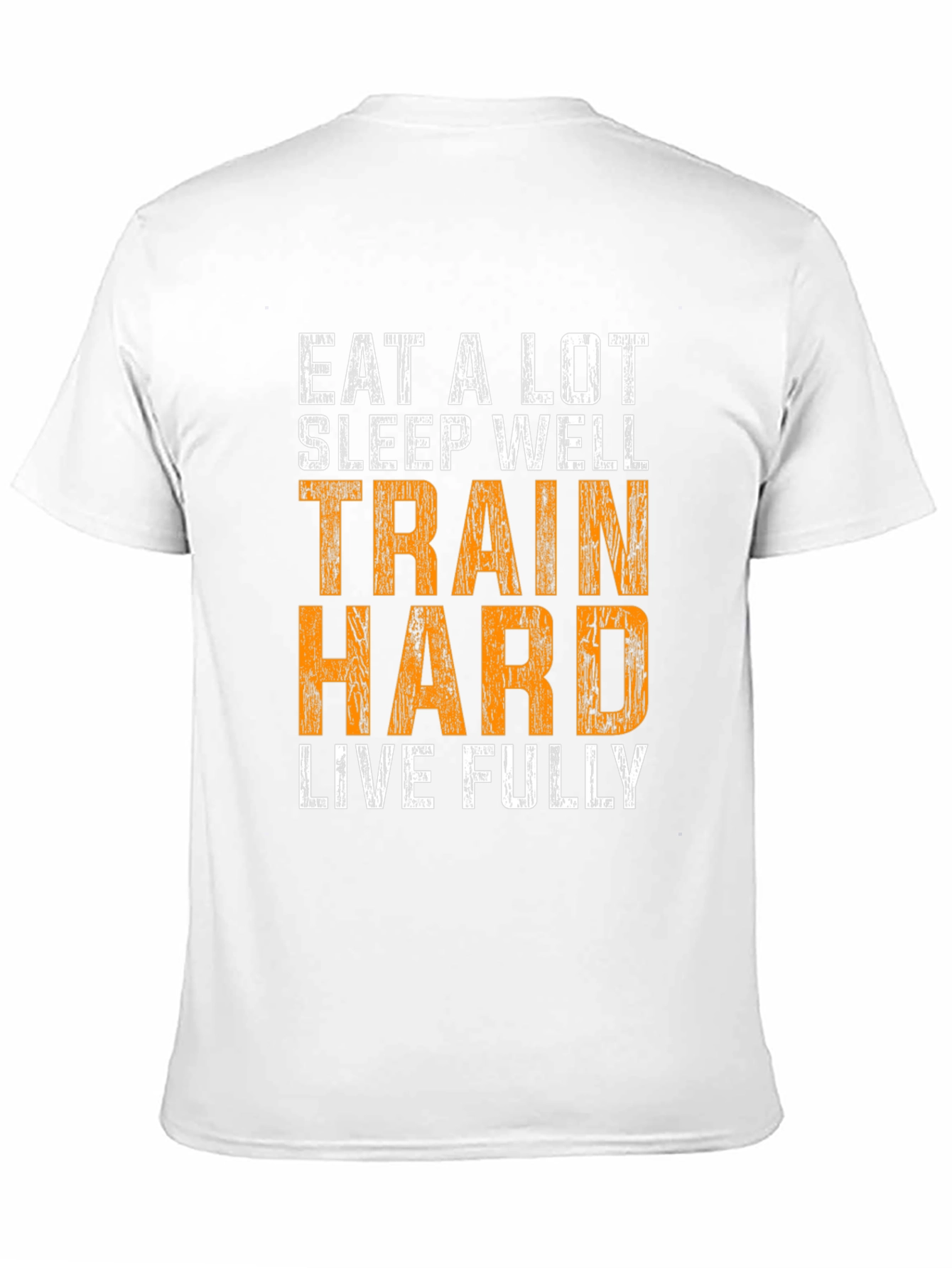 Train Hard Mens Graphic T-Shirt