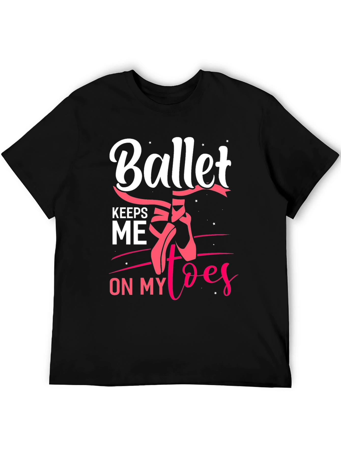 Ballet Keeps Me on My Toes Graphic Tee