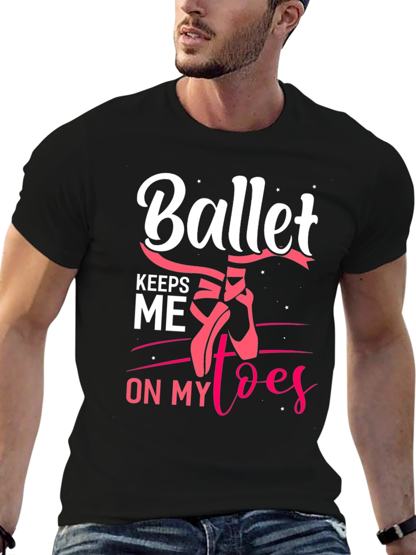 Ballet Keeps Me on My Toes Graphic Tee
