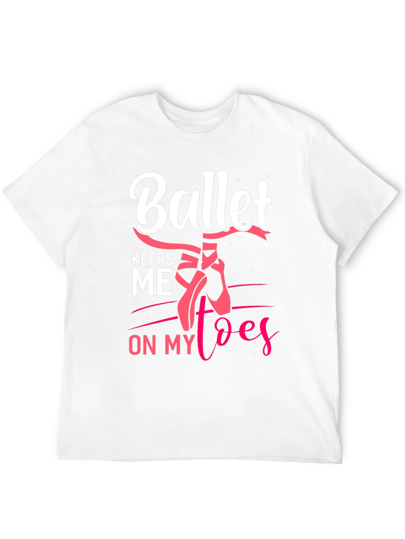 Ballet Keeps Me on My Toes Graphic Tee