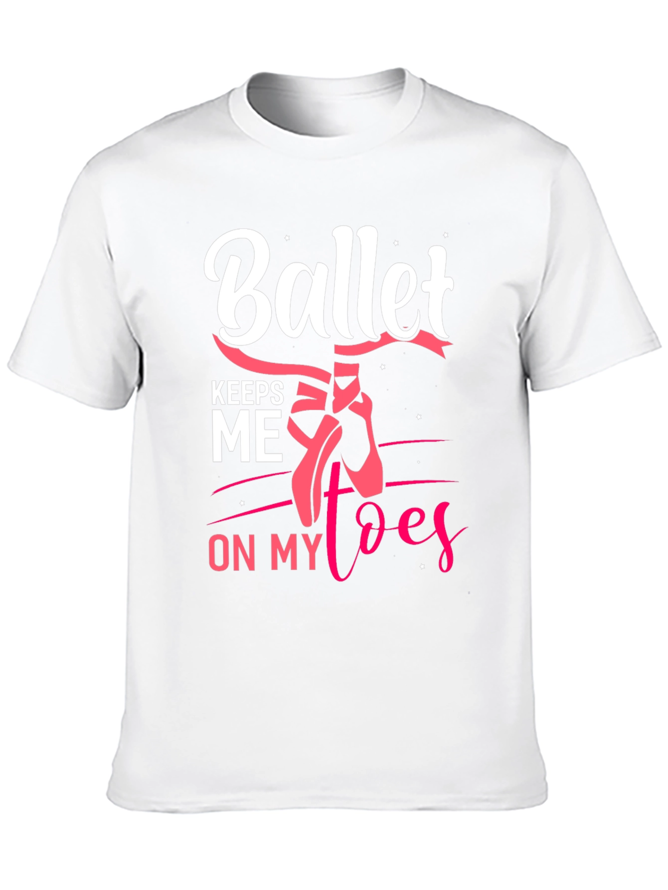 Ballet Keeps Me on My Toes Graphic Tee