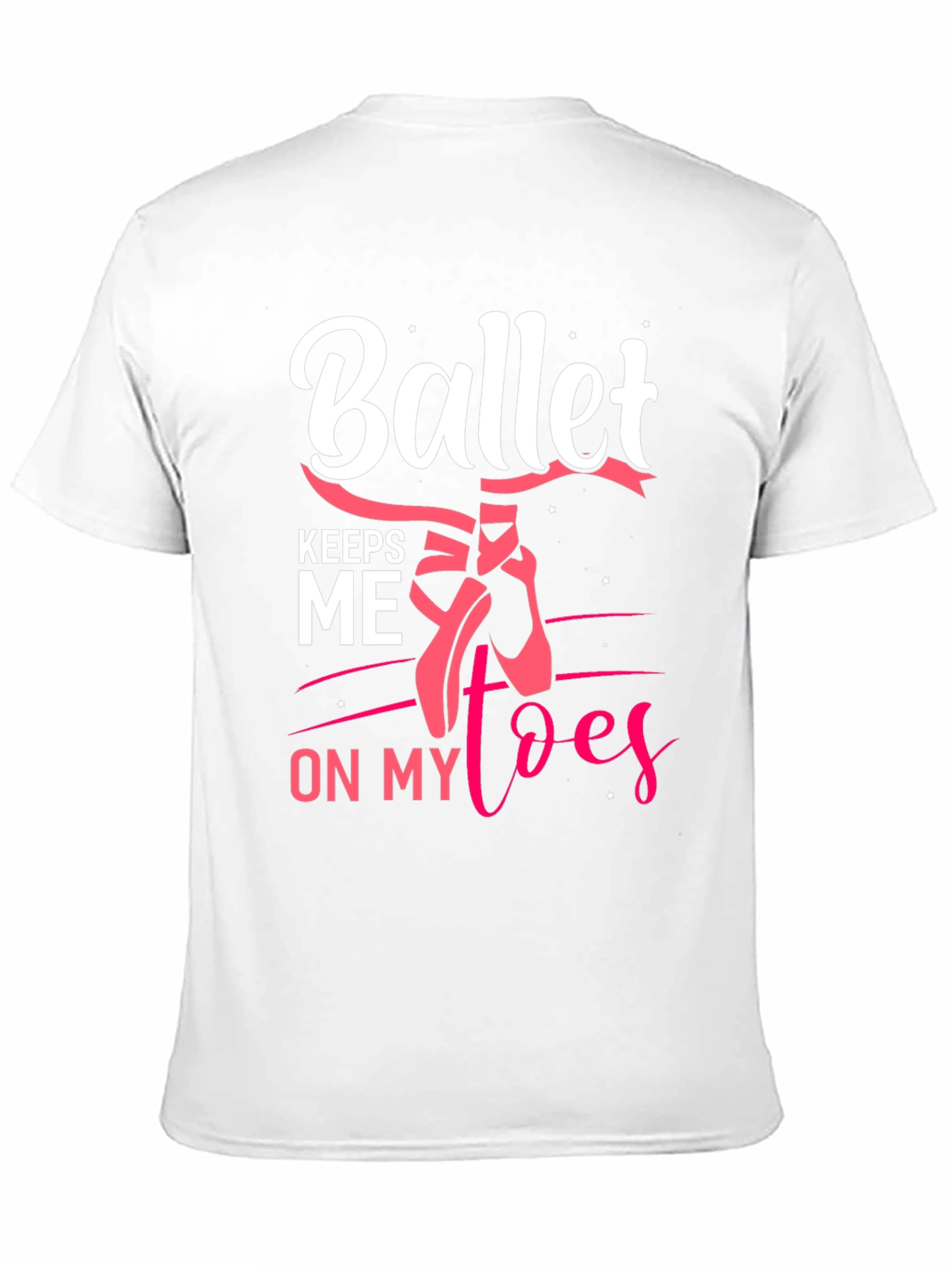 Ballet Keeps Me on My Toes Graphic Tee