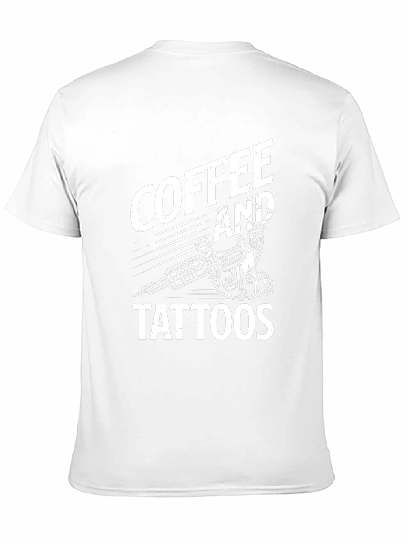 Coffee and Tattoos Graphic Tee - Black
