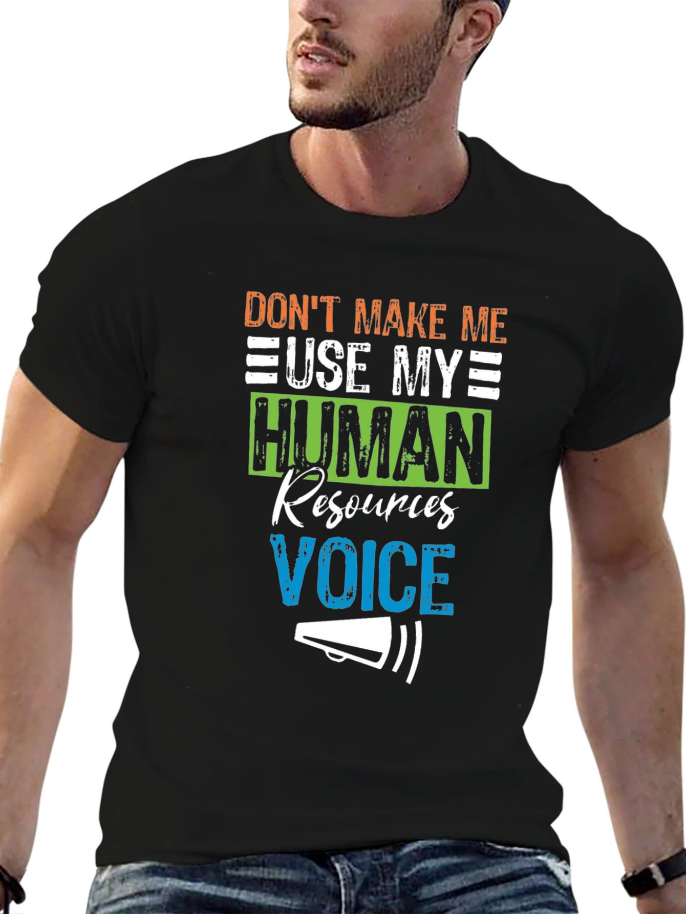 HR Voice T-Shirt - Funny Human Resources Tee