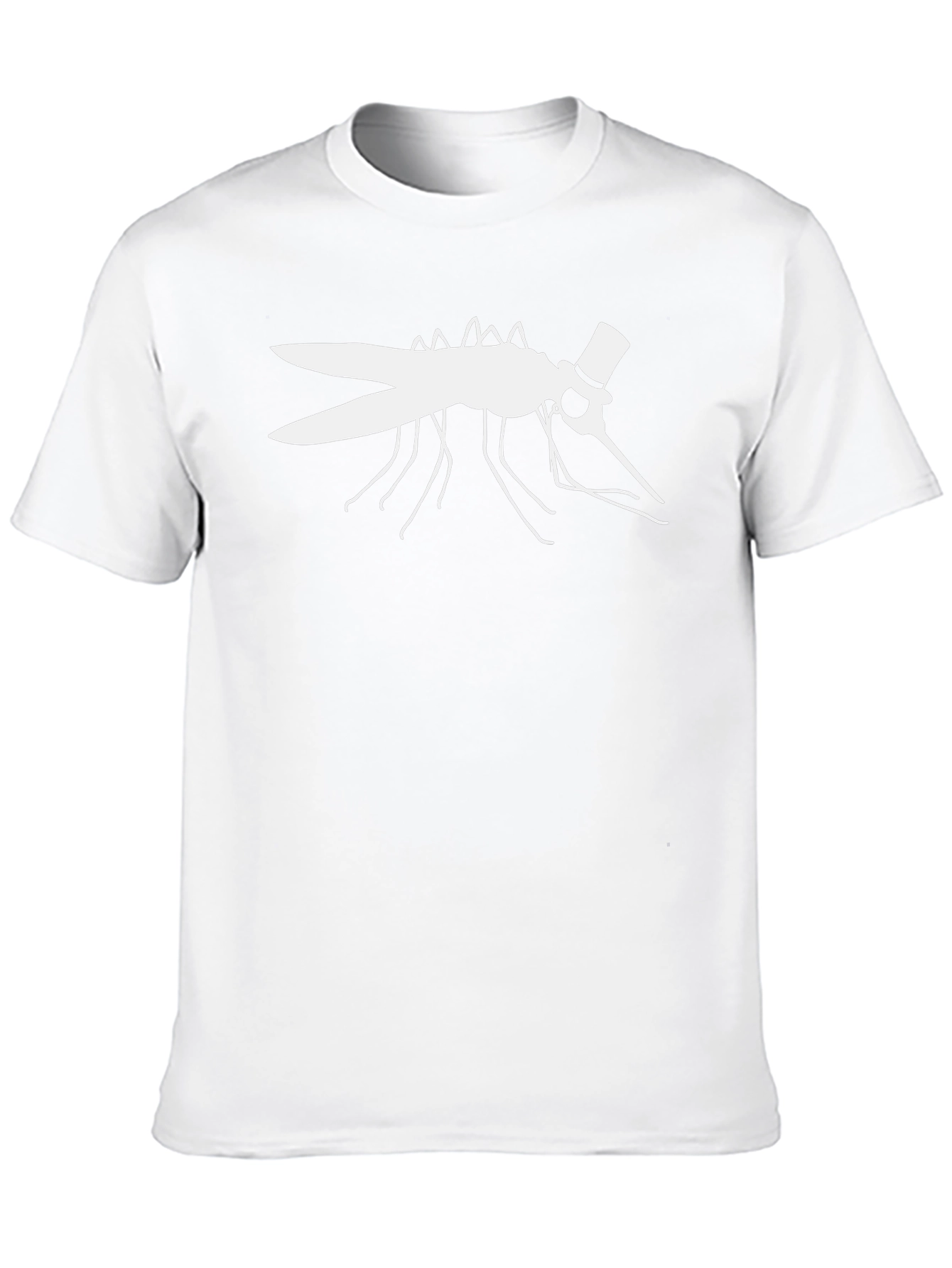 Mosquito with Top Hat Graphic T-Shirt