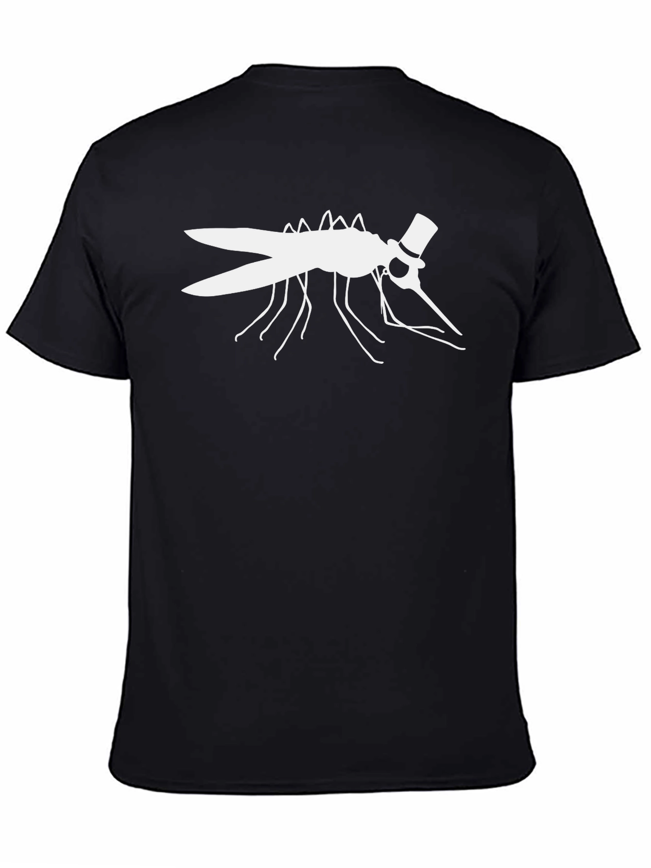 Mosquito with Top Hat Graphic T-Shirt