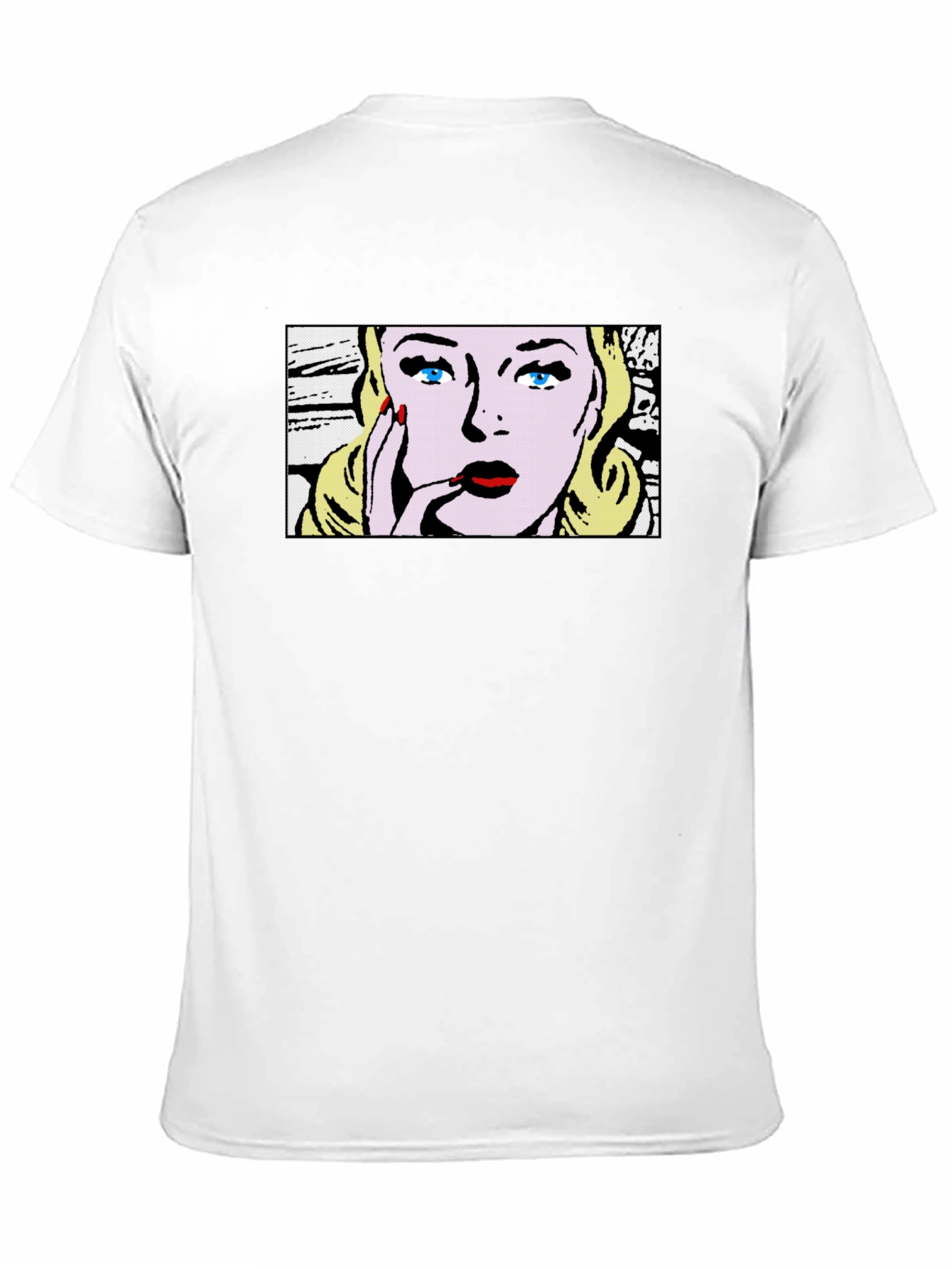 Pop Art Girl T-Shirt - Stylish Graphic Tee