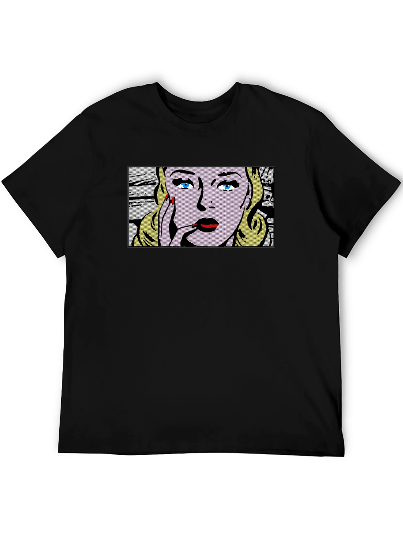 Pop Art Girl T-Shirt - Stylish Graphic Tee