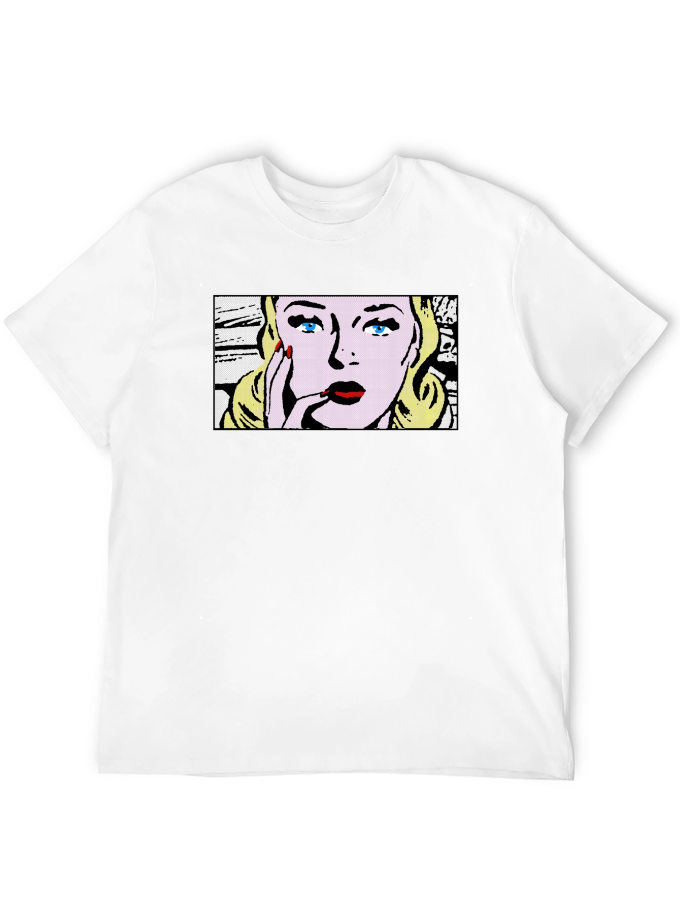 Pop Art Girl T-Shirt - Stylish Graphic Tee