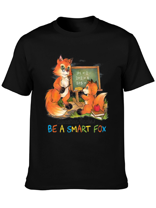 Education Rocks! Be A Smart Fox T-Shirt