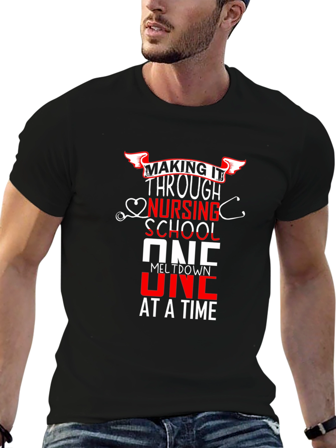 Nursing School Meltdown T-Shirt - Funny Nurse Tee