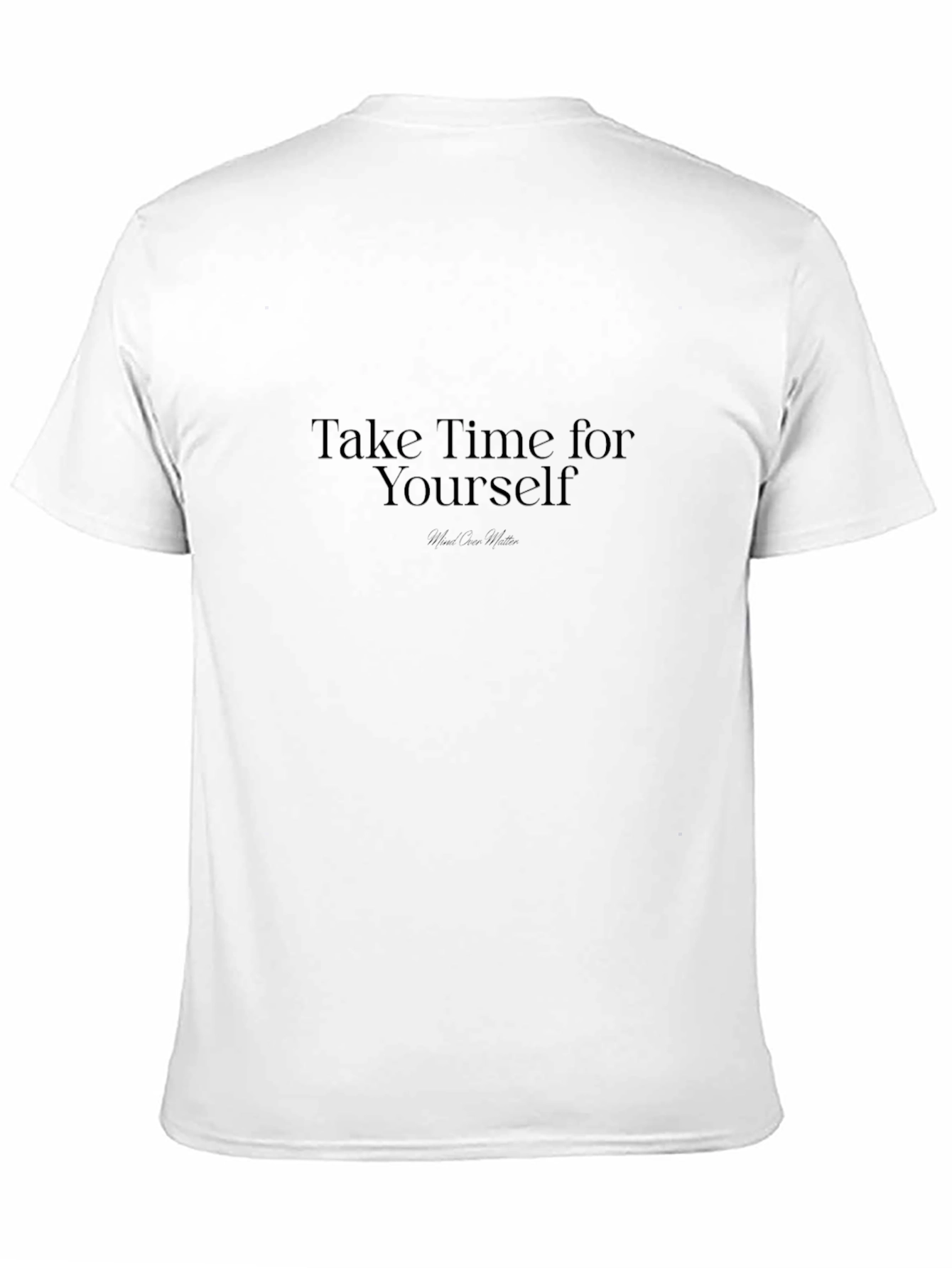 Take Time for Yourself Black T-Shirt