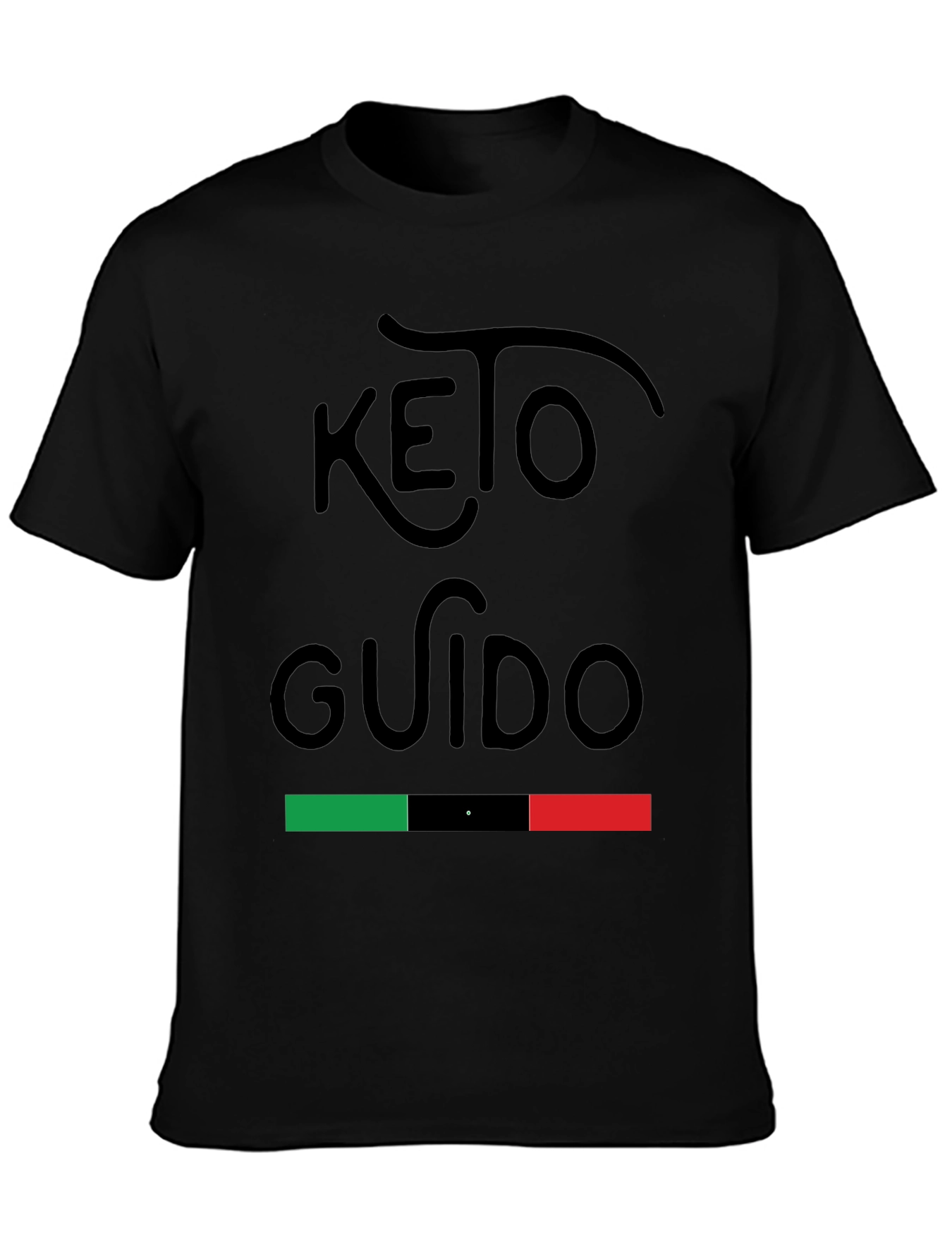 Keto Guido T-Shirt - Italian Pride Black